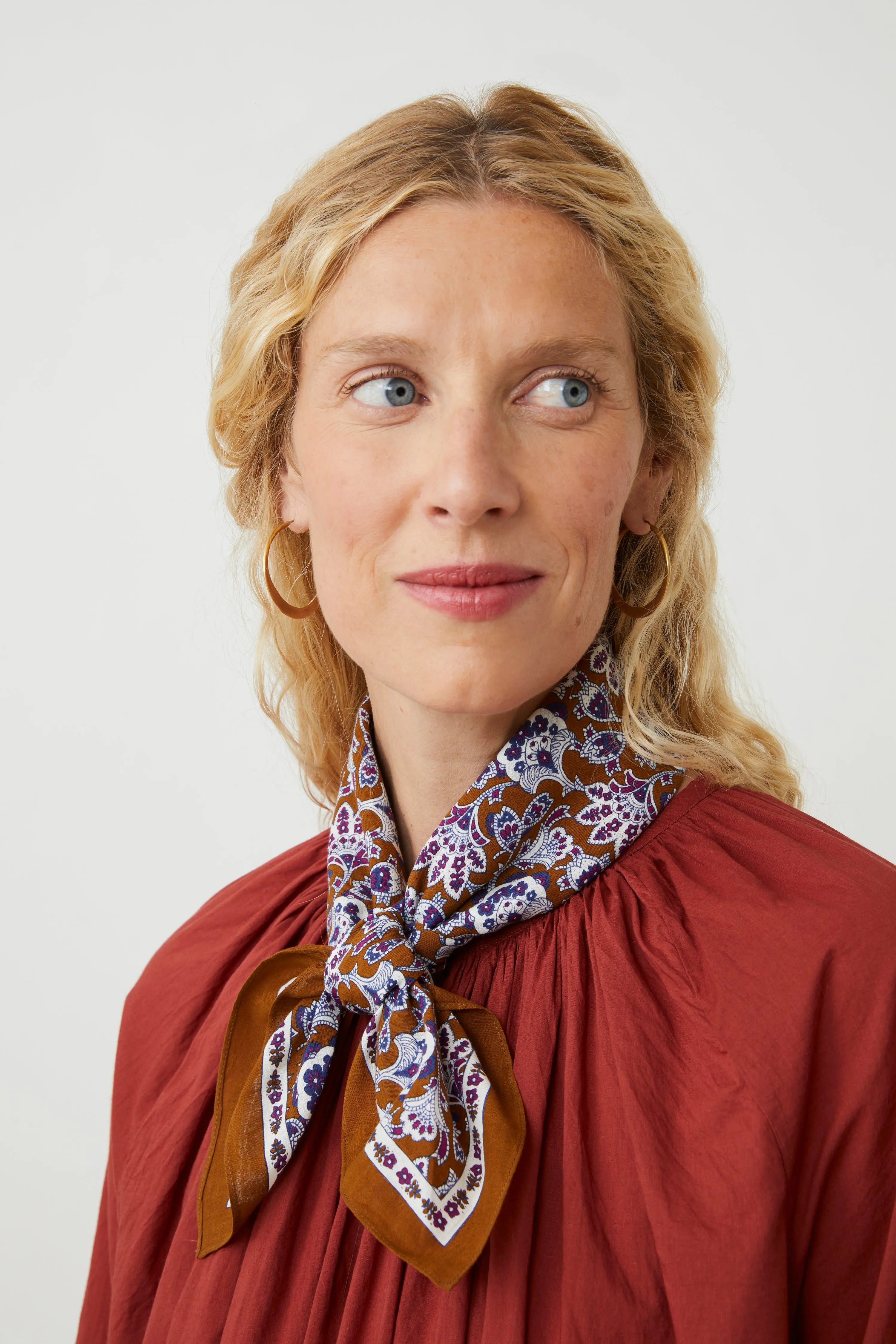 India Scarf N°764 Earth - Moismont