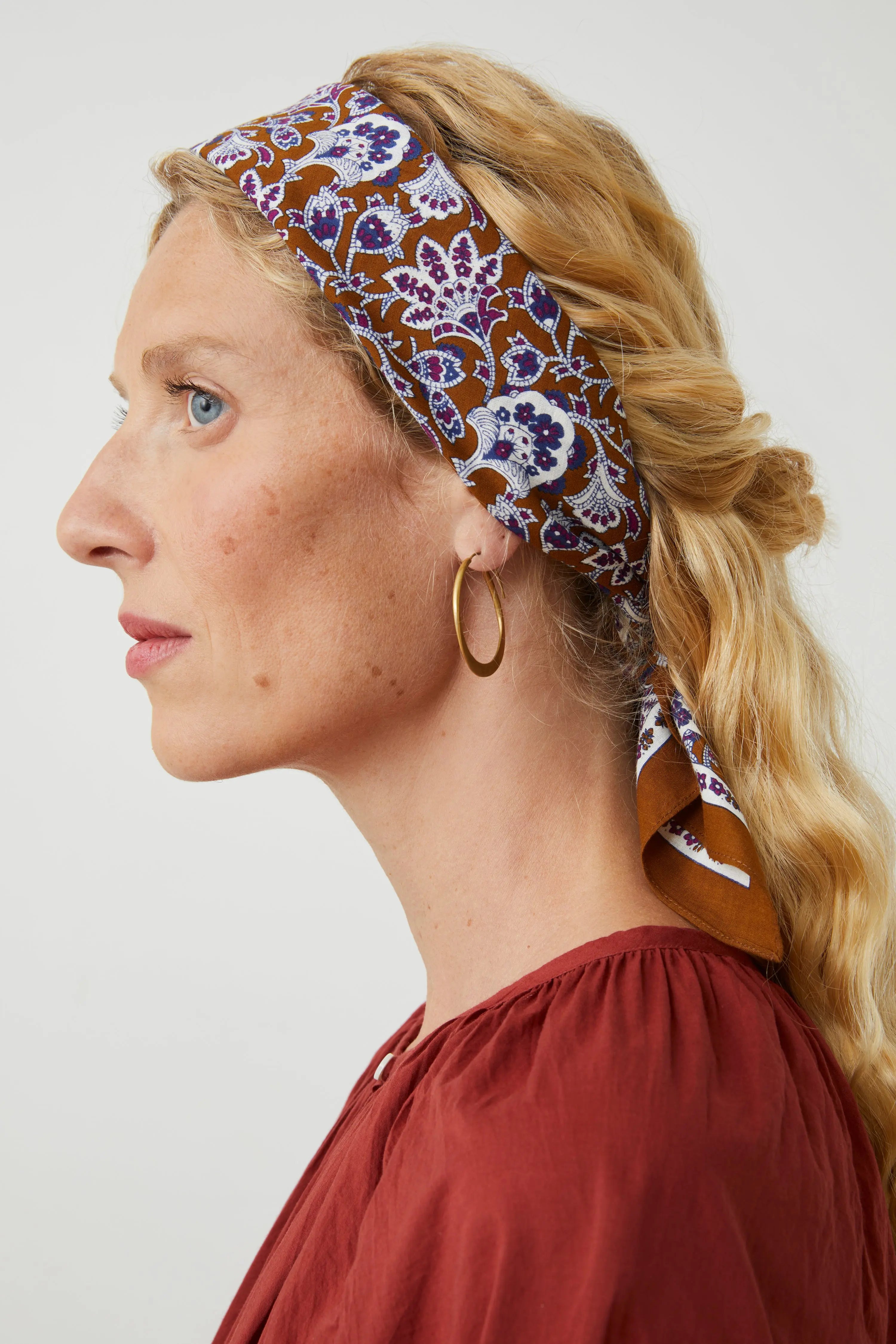 India Scarf N°764 Earth - Moismont