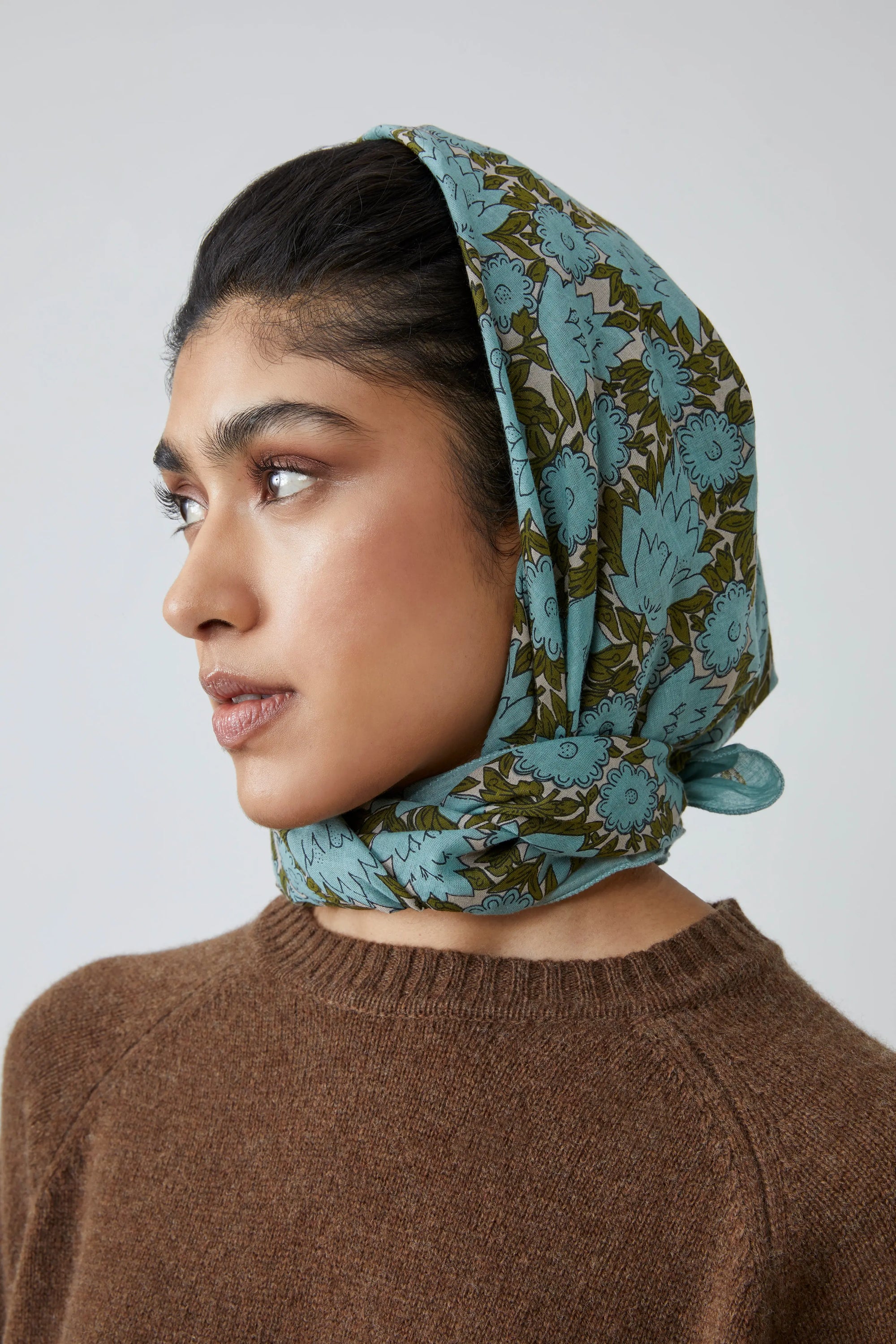 Foulard N°680 Celeste Blue - Moismont