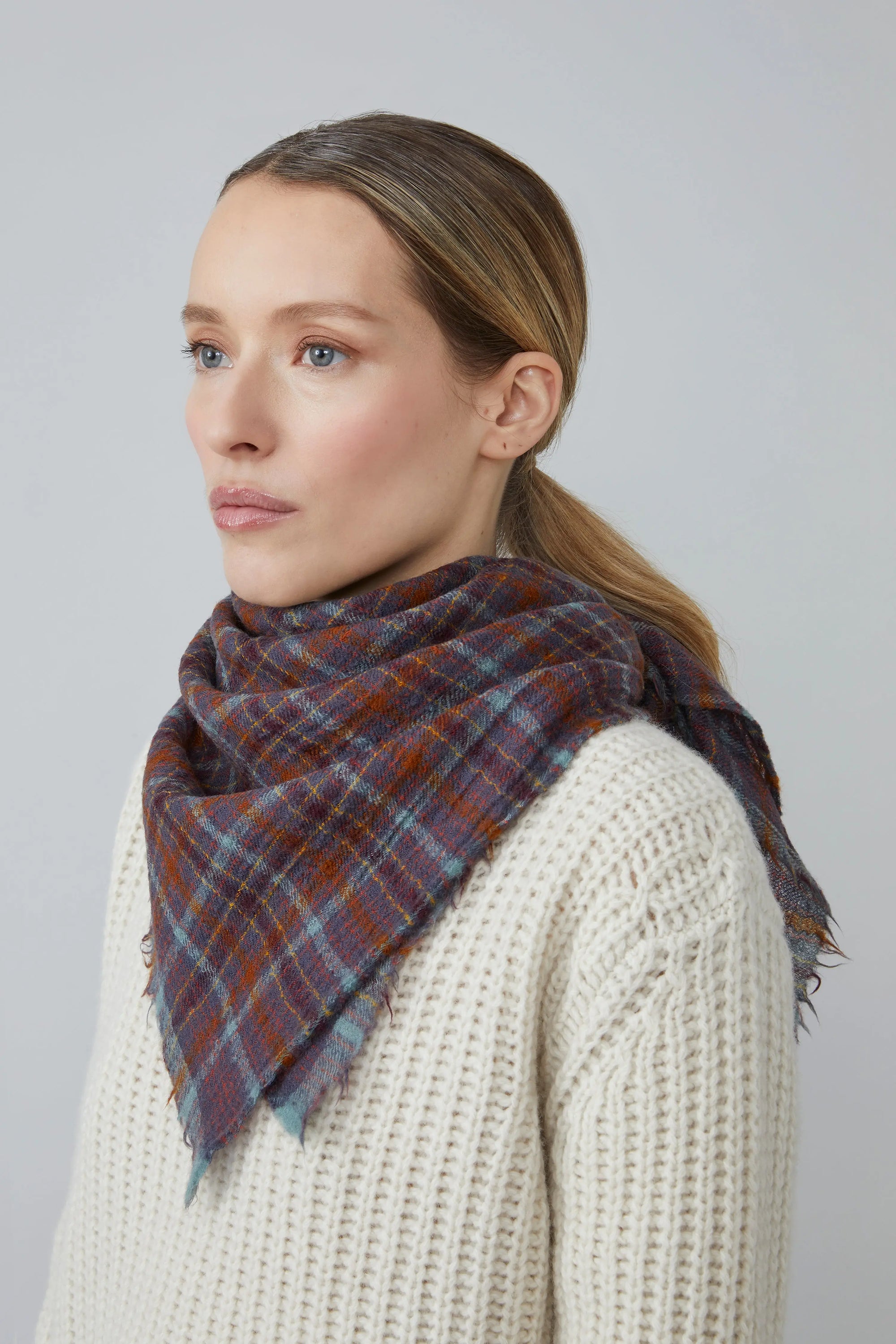Foulard N°800 Slate Grey - Moismont