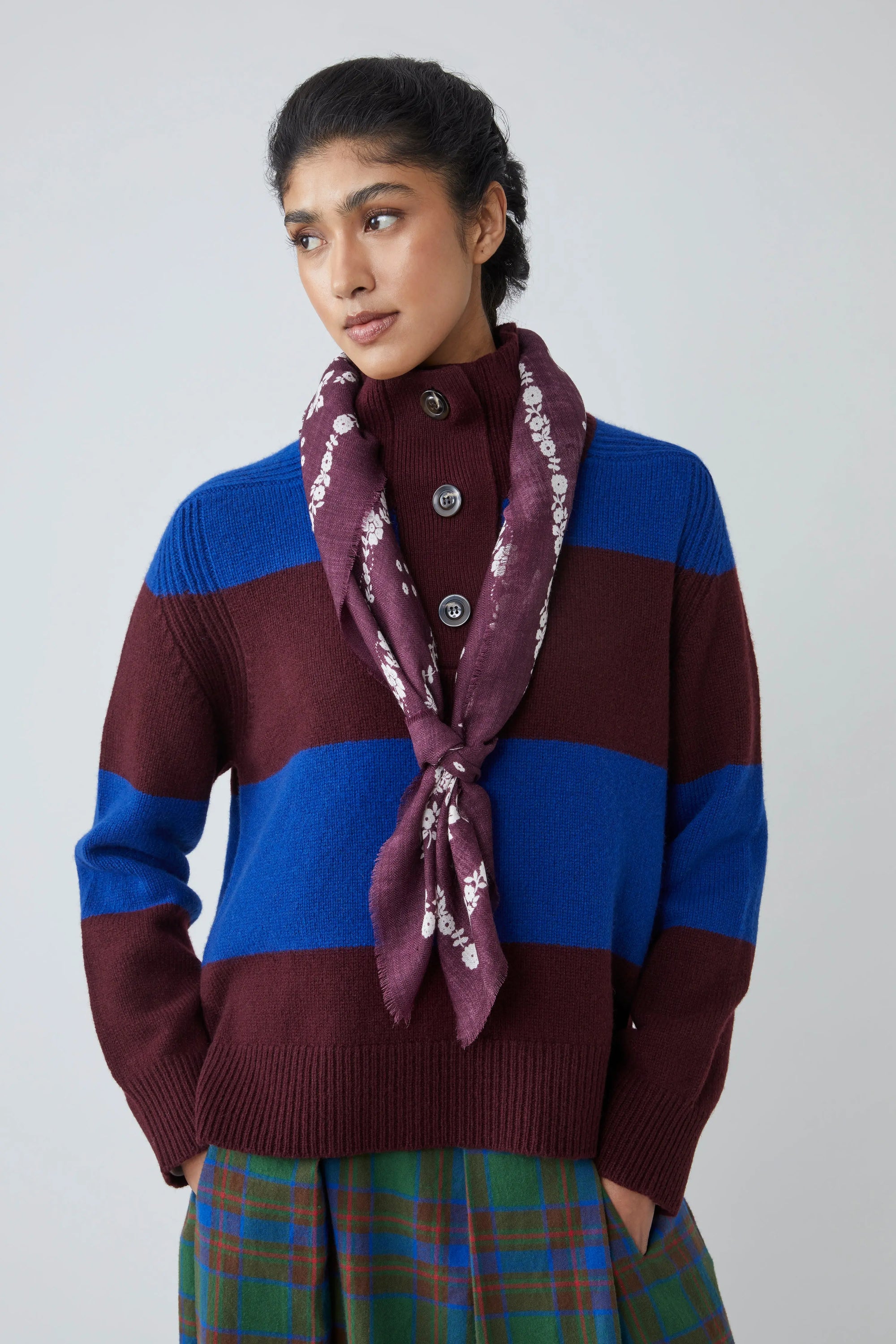 Foulard N°797 Light Mulberry - Moismont