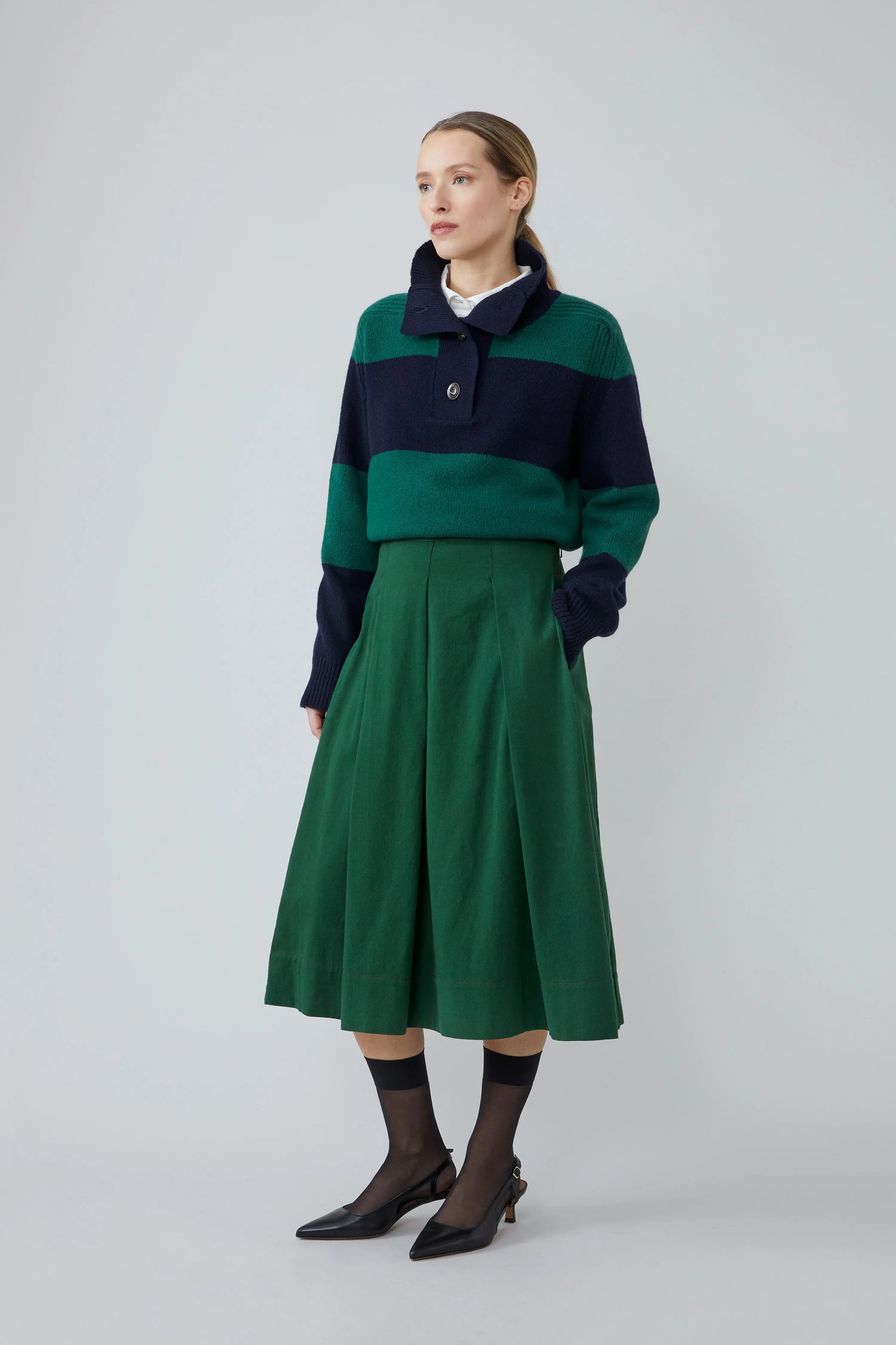 Jupe Jane N°812 British Green - Moismont