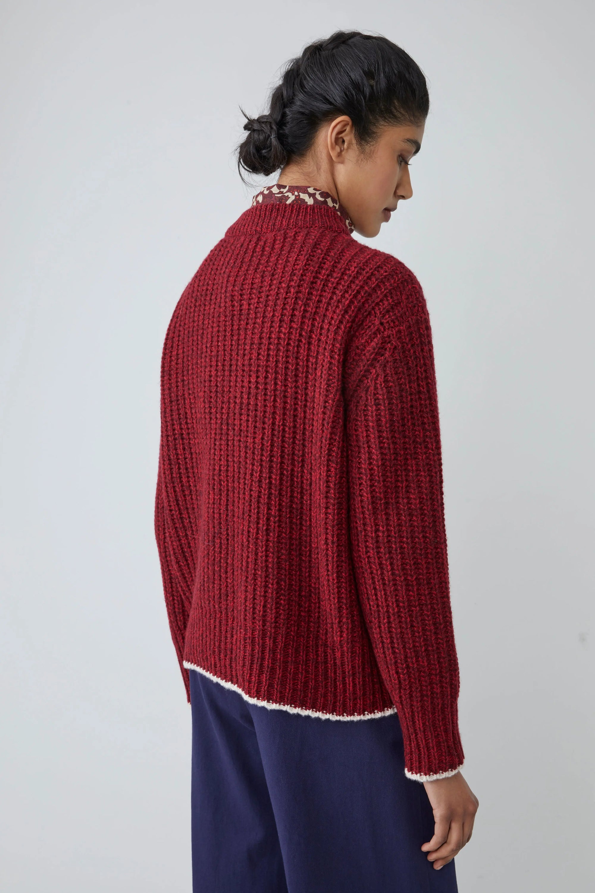 Pull Eliot N°209 Carmin - Moismont