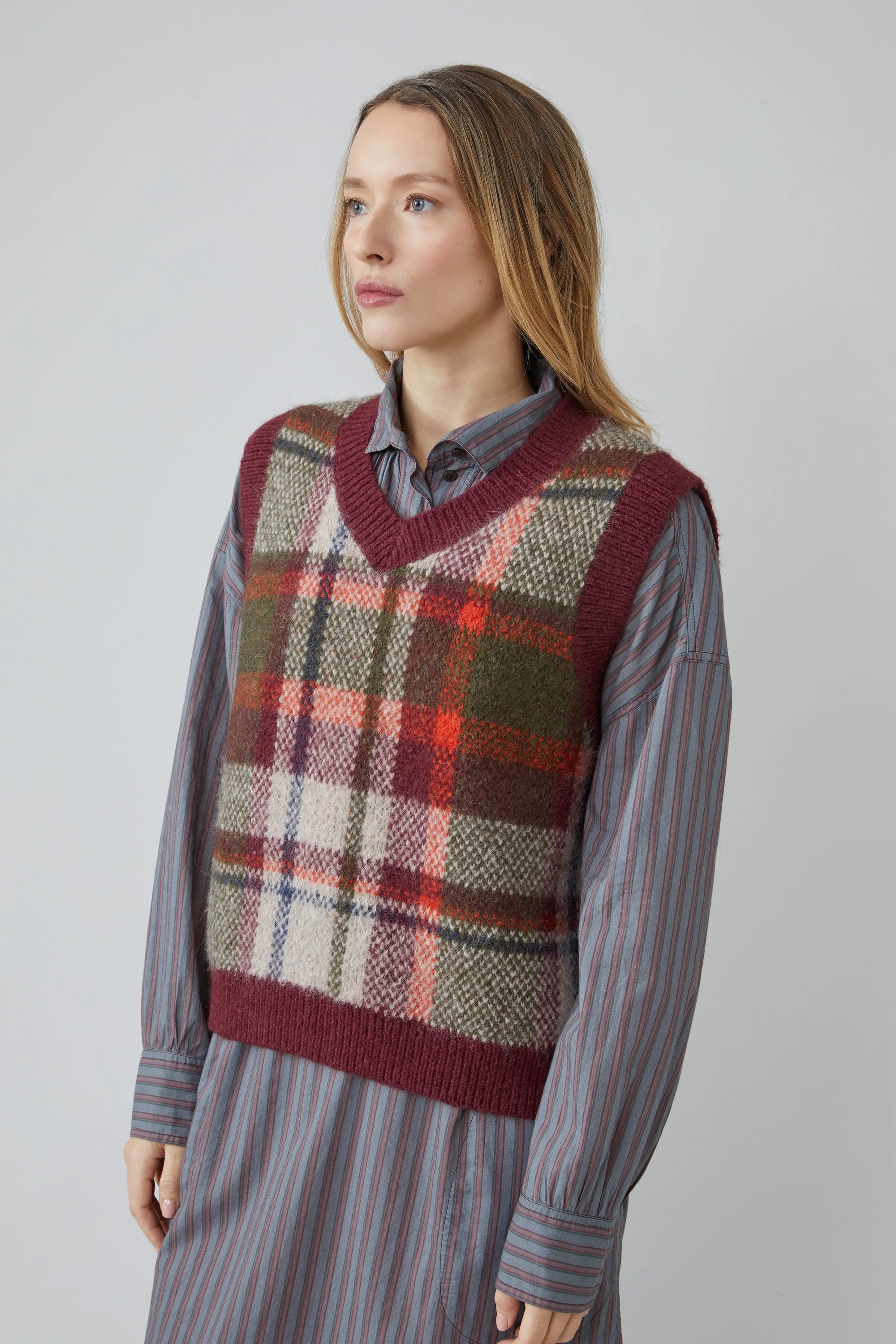Pull Kyle N°215 Tartan Paper - Moismont