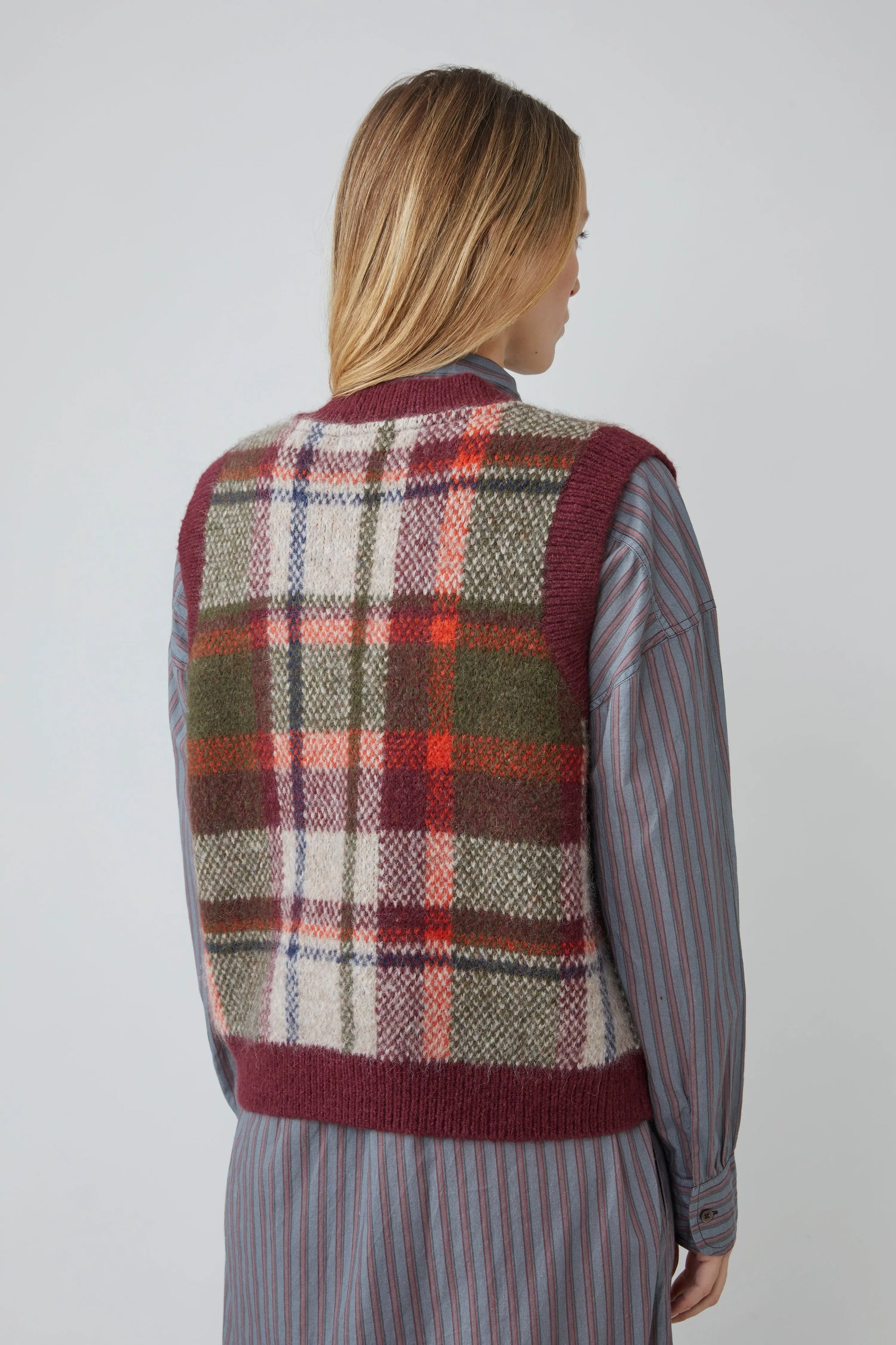 Pull Kyle N°215 Tartan Paper - Moismont