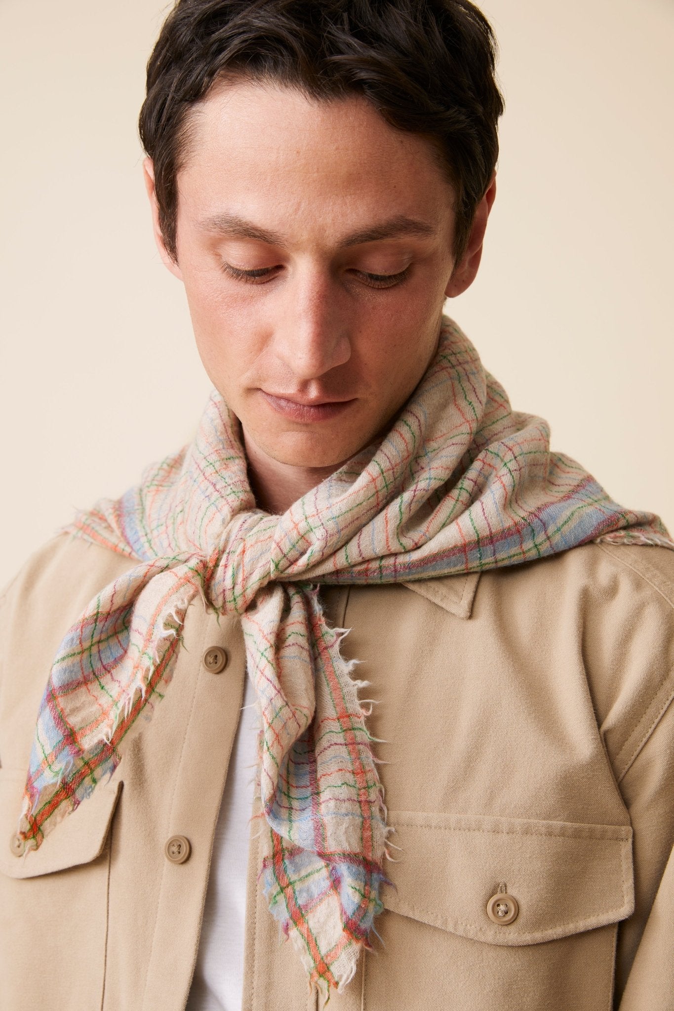 Scarf N°745 Multicolor