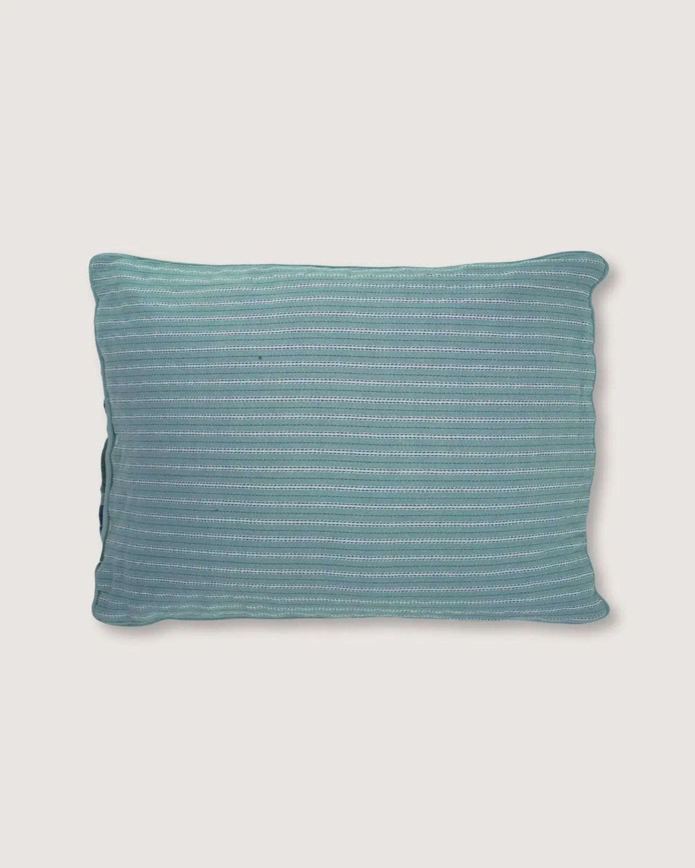 Housse de coussin coton N°18 Green Stone - Moismont