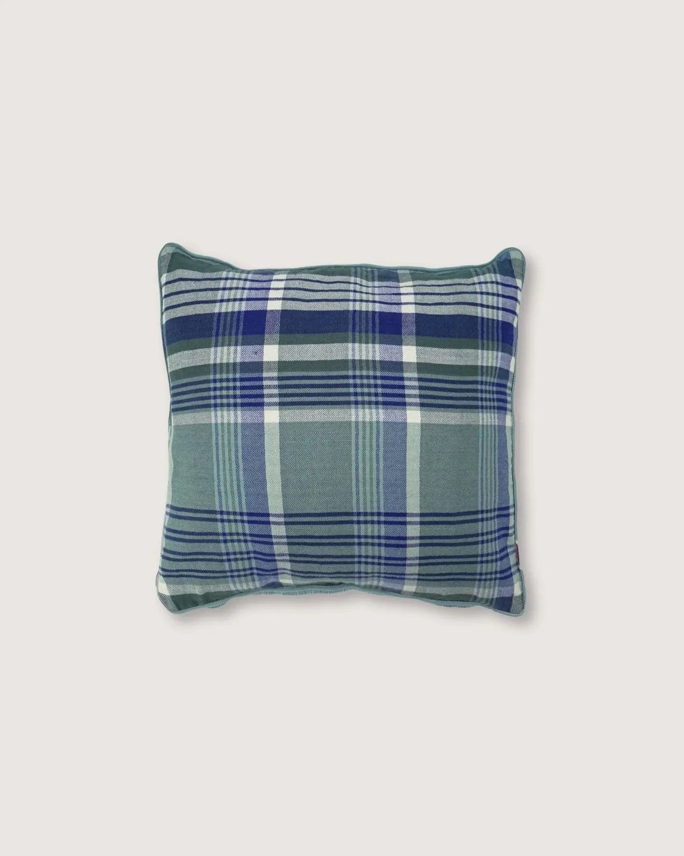 Housse de coussin coton N°18 Green Stone - Moismont