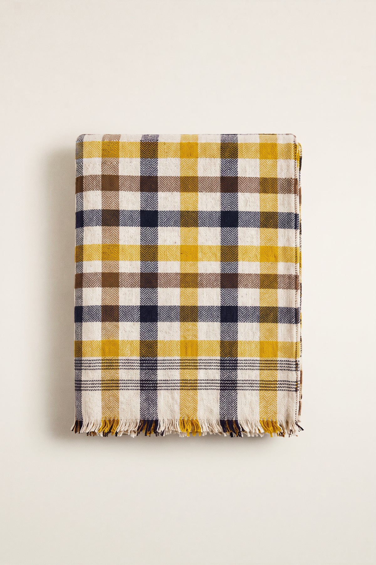 Plaid Laine N°77 Kaki
