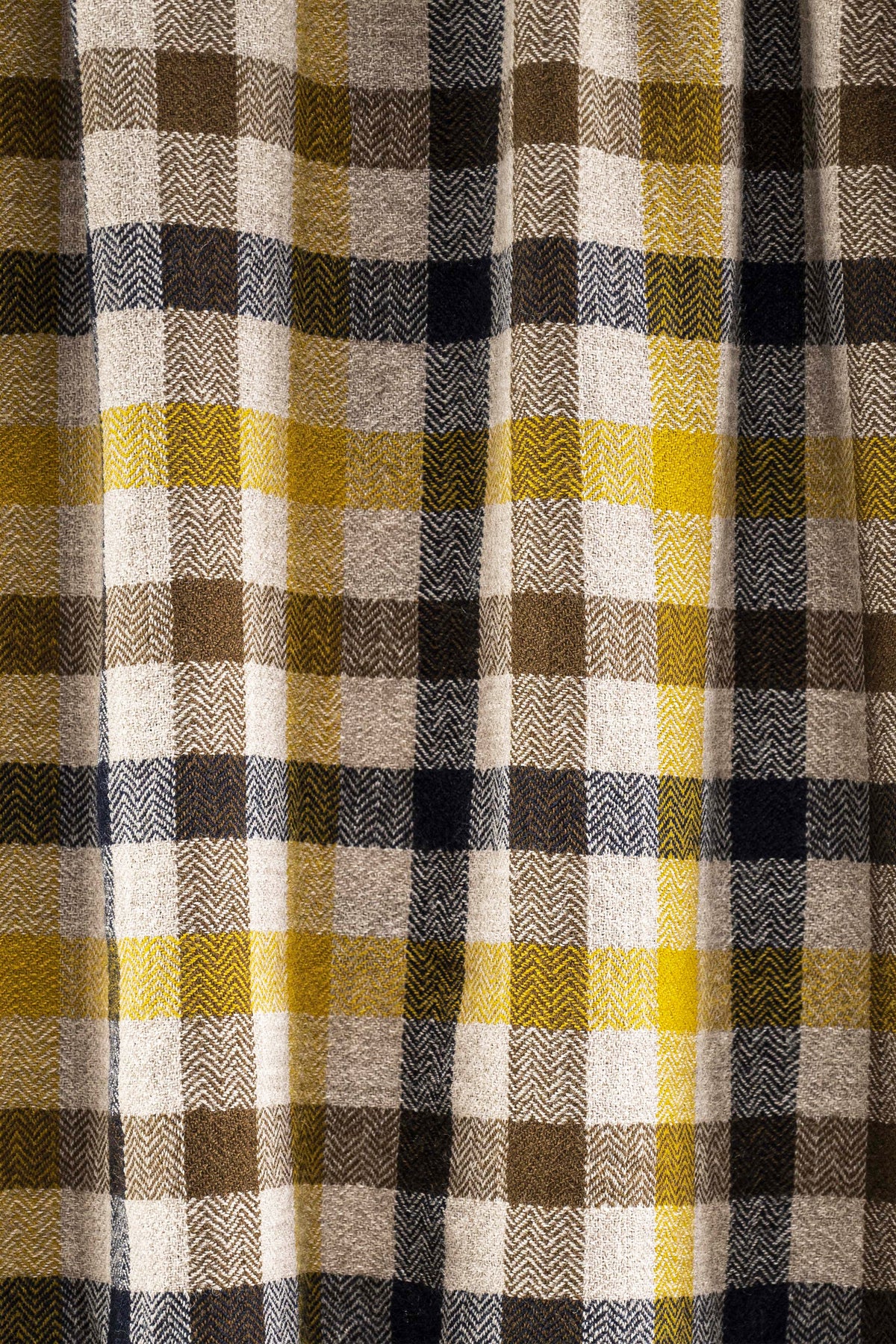 Plaid Laine N°77 Kaki