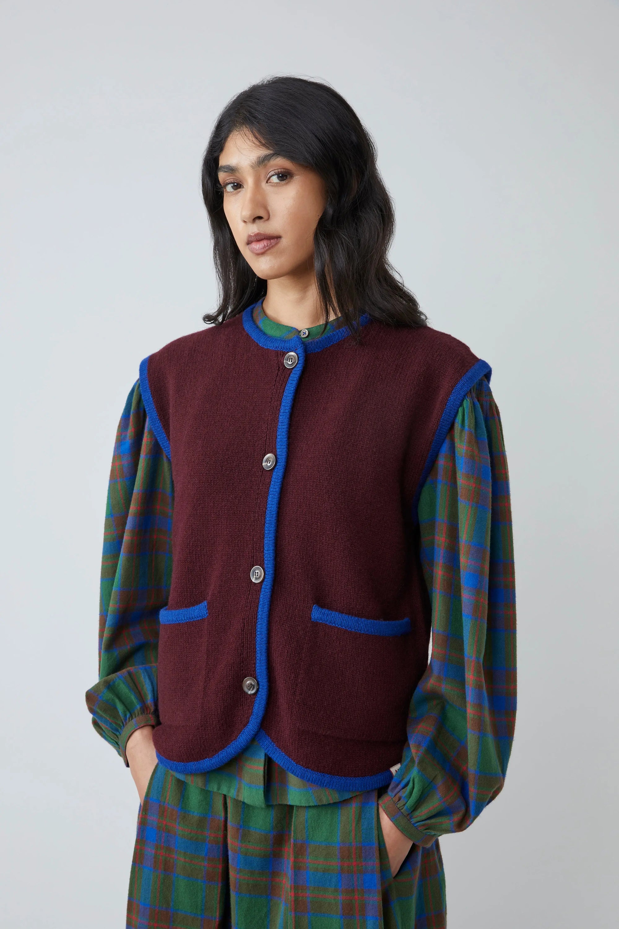 Cardigan Nora N°212 Fig - Moismont