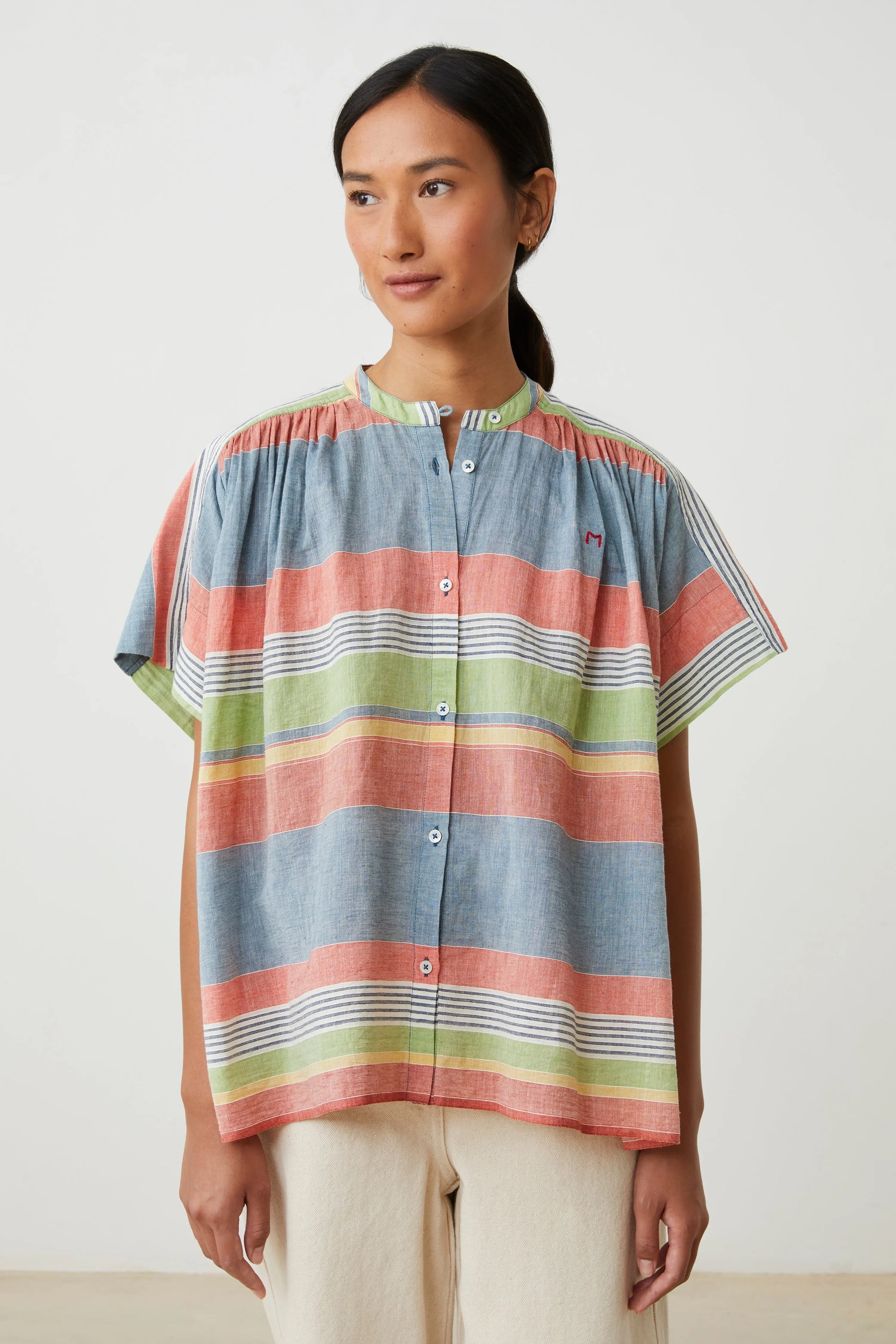 Chemise Max N°775 Sand Stripes Multico