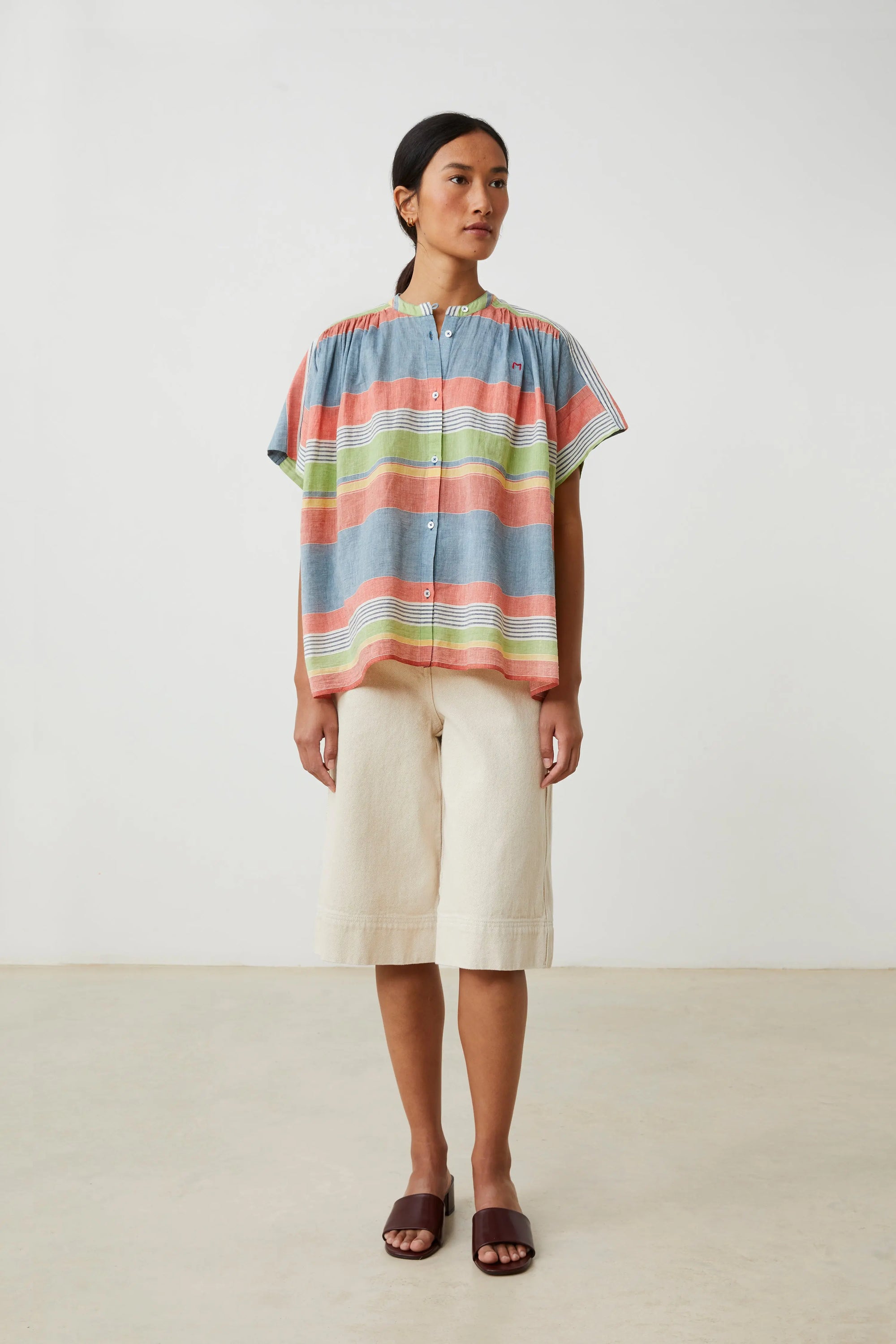 Chemise Max N°775 Sand Stripes Multico