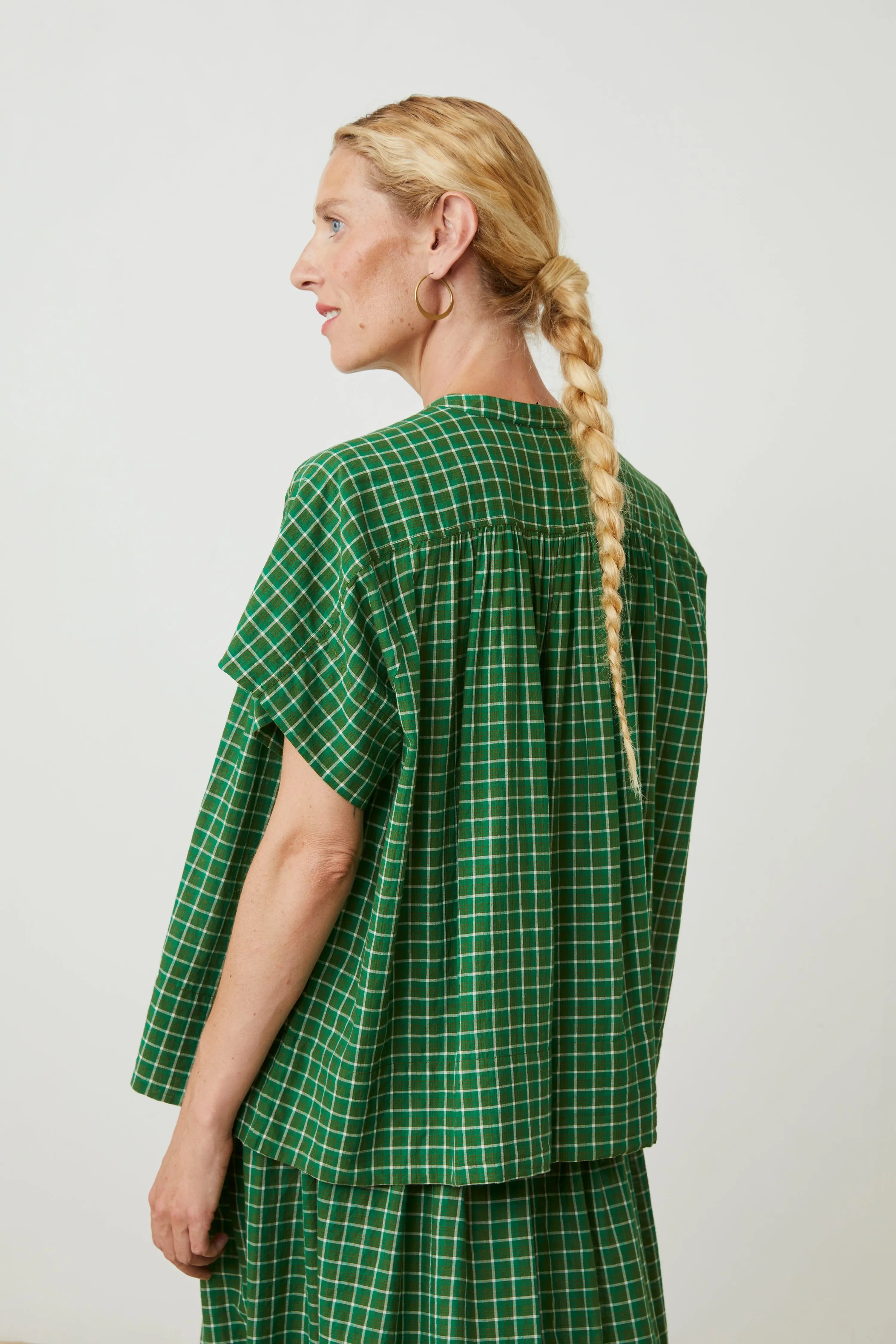 Max Shirt No. 775 Messenger Checks Palm - Moismont