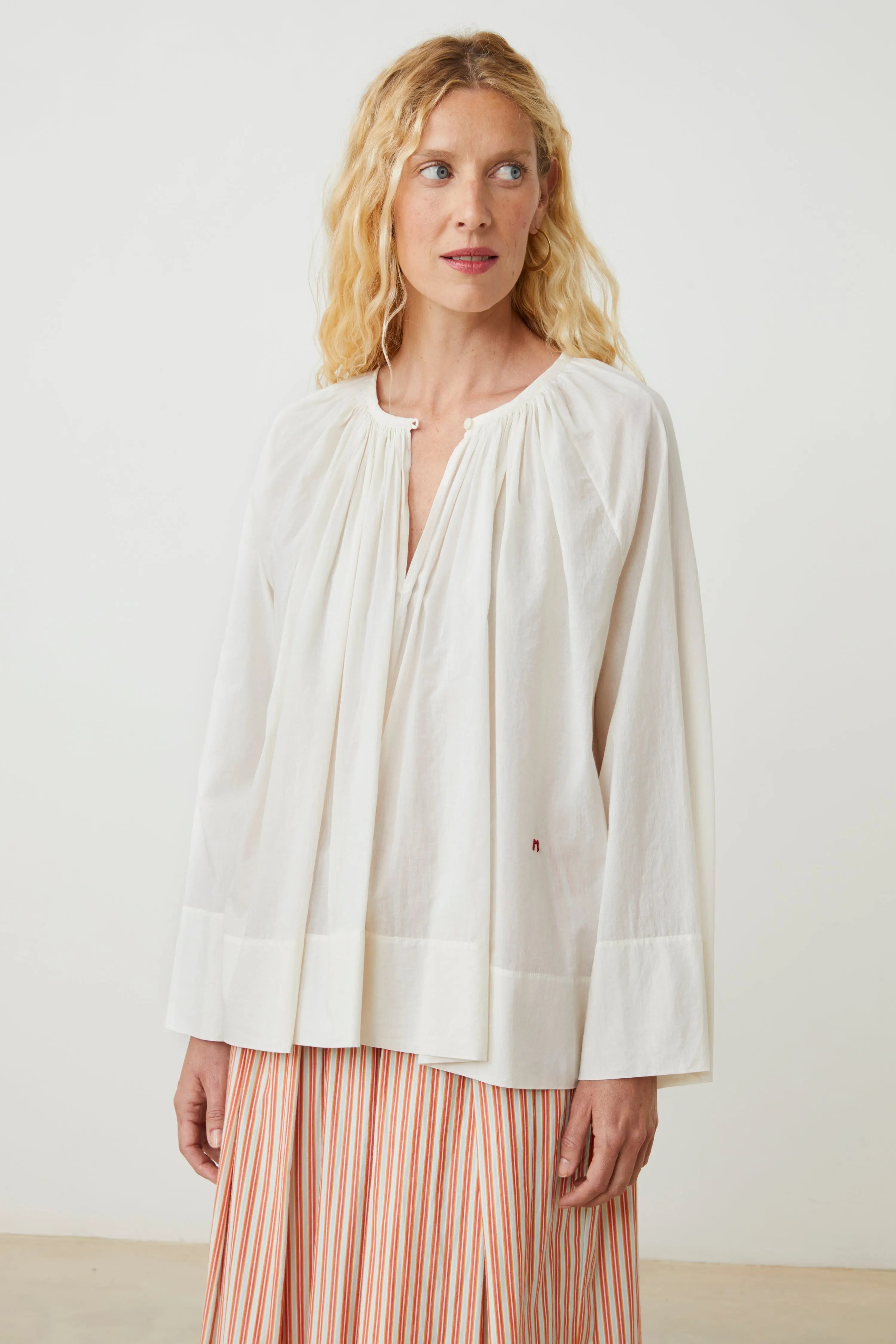 Vic N°777 Letter Blouse - Moismont