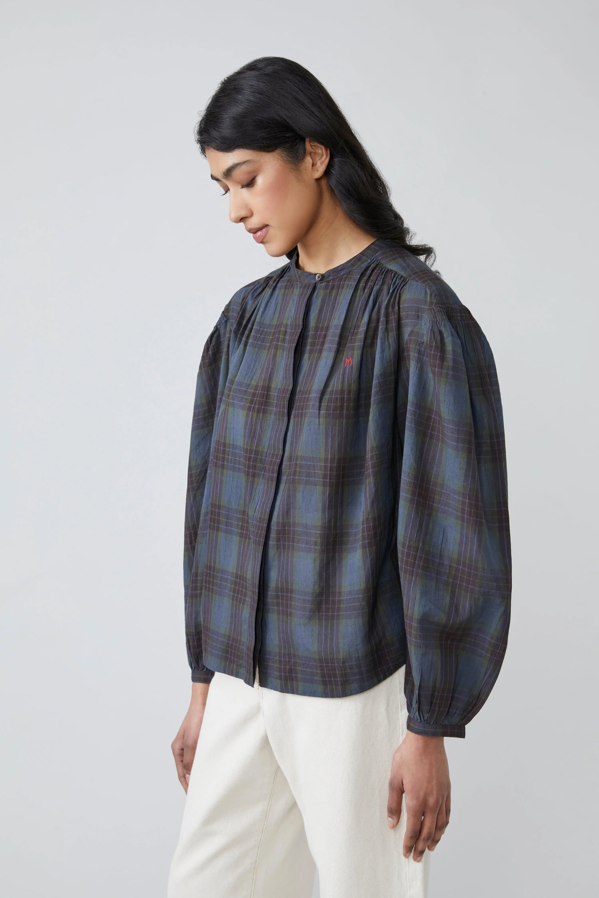 Blouse Emma N°809 Le Parfait Slate Grey - Moismont