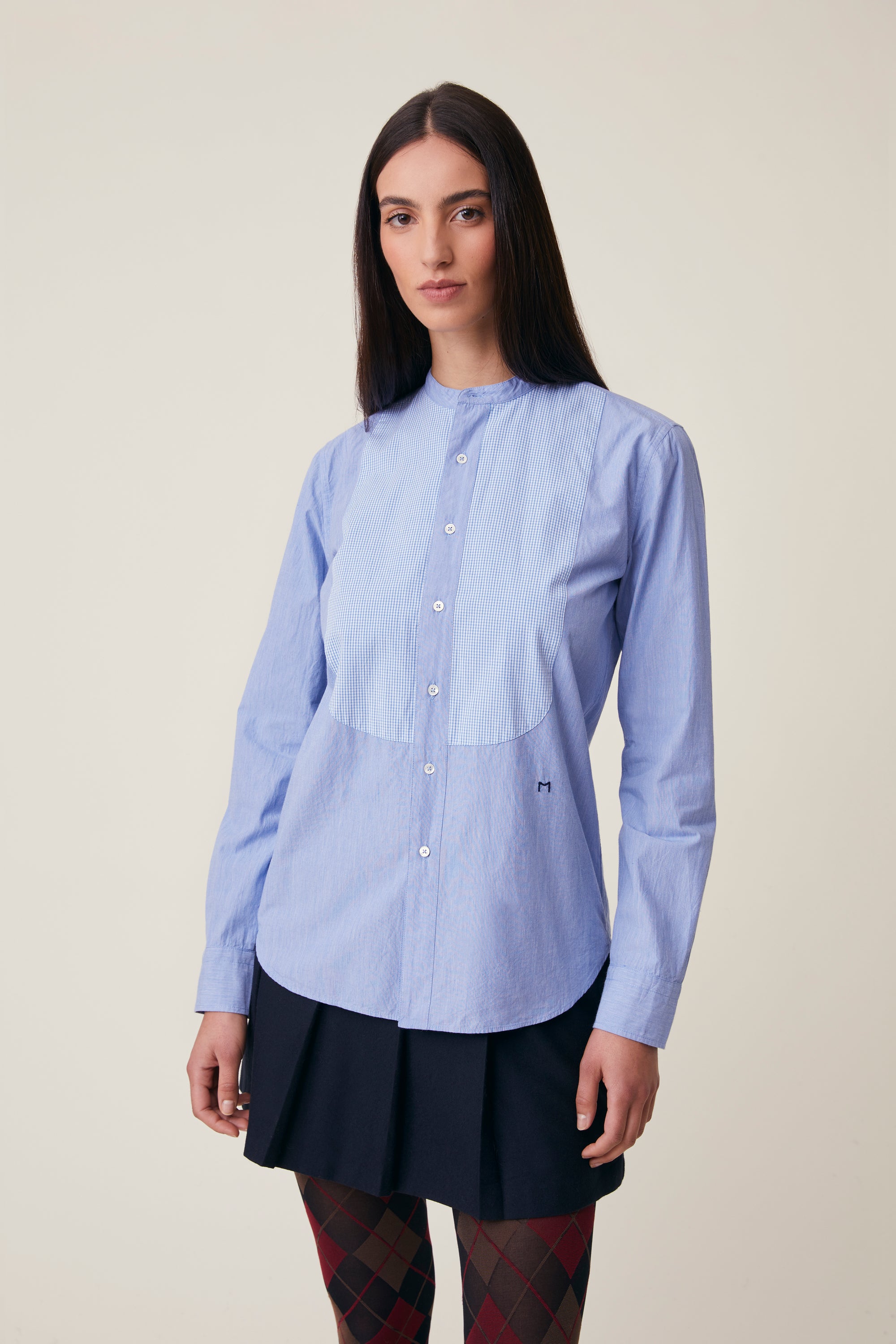 Arsene Shirt N°862 Vichy Twilight