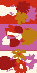 Pareo Bouquet N°826 Pop Pink