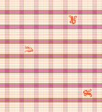 Echarpe Alphabet N°825 Pop Pink