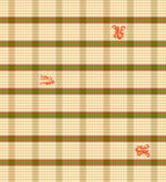 Echarpe Alphabet N°825 Matcha