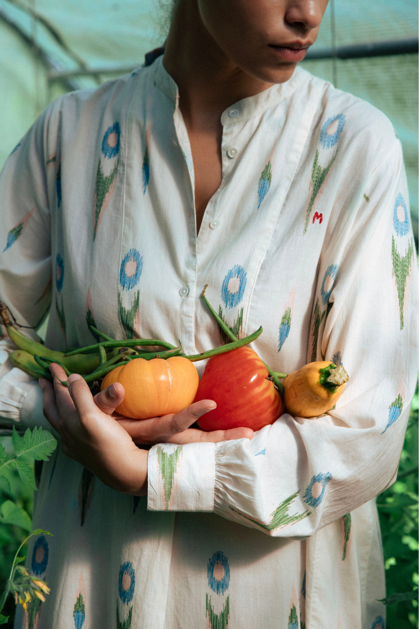 Robe Chloé N°785 Ikat Natural