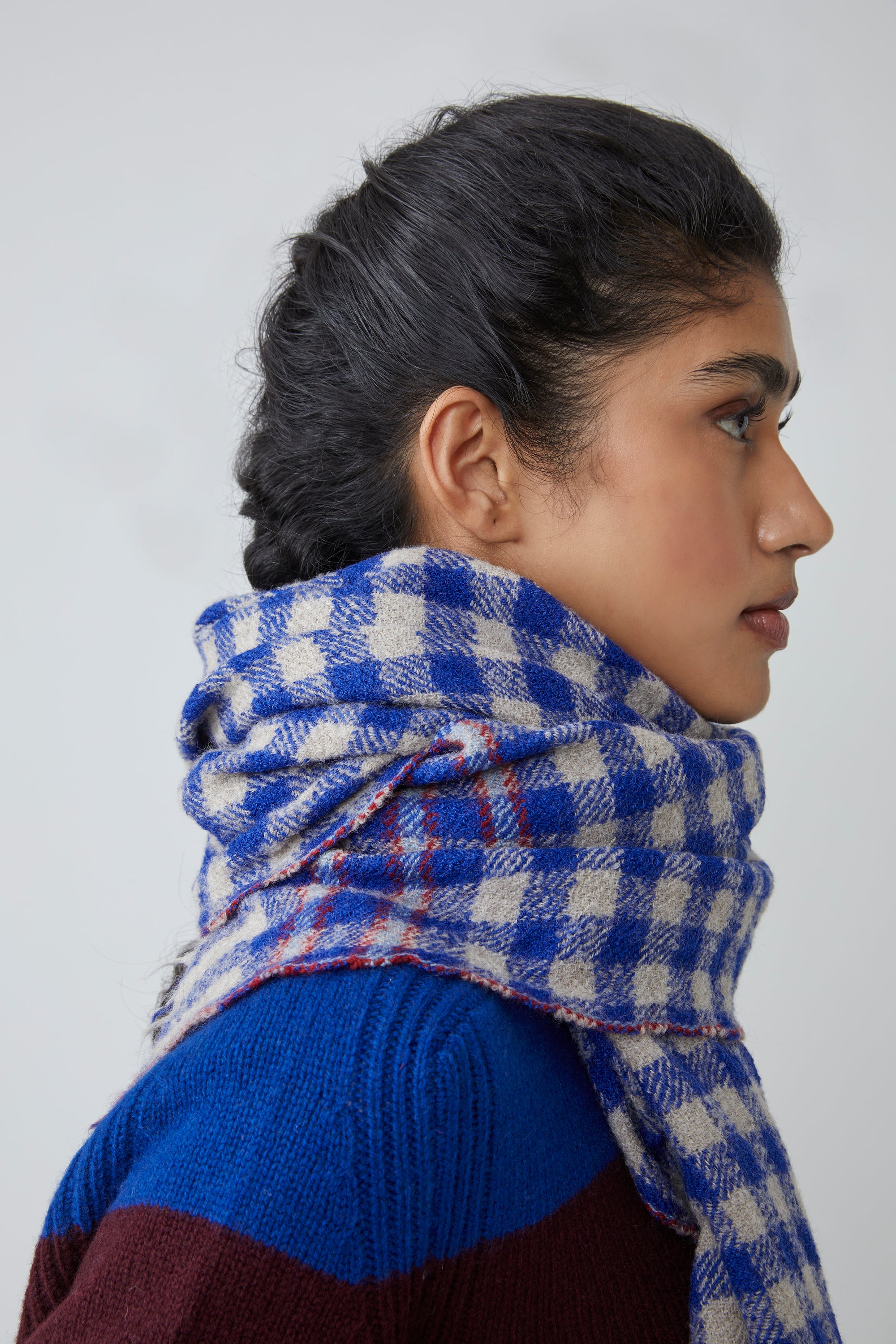 Echarpe N°703 Royal Blue - Moismont