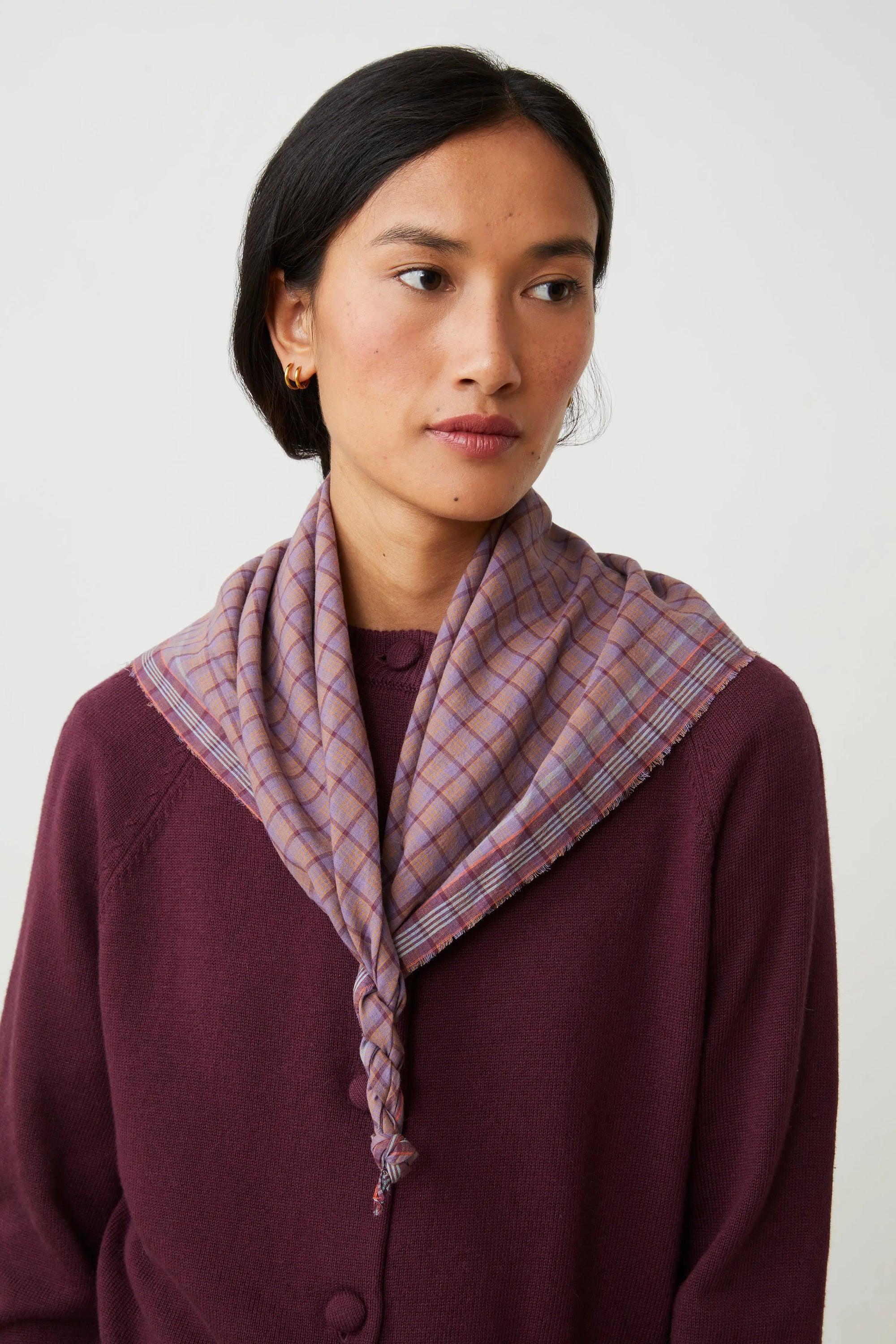 Messager Scarf N°818 Amethyst