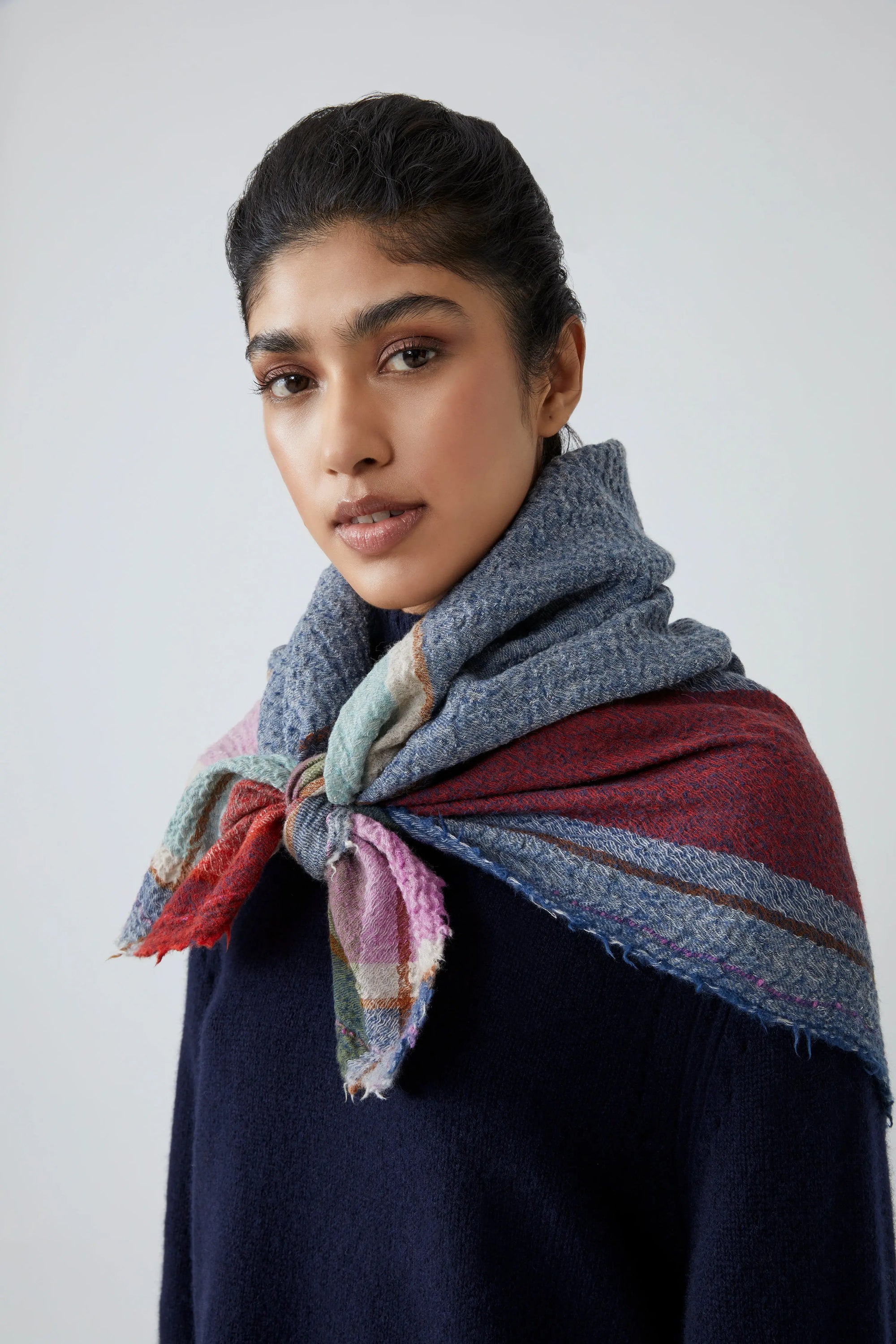 Foulard N°687 Indigo - Moismont