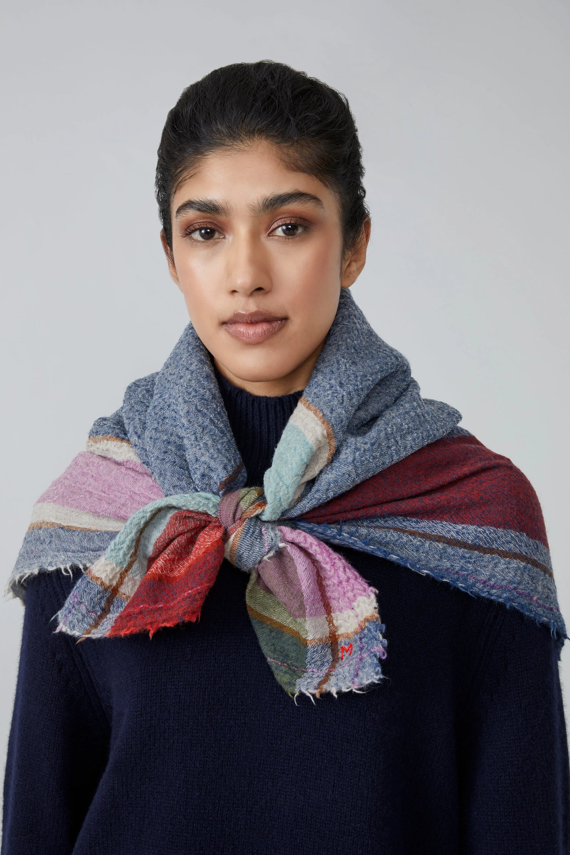 Foulard N°687 Indigo - Moismont
