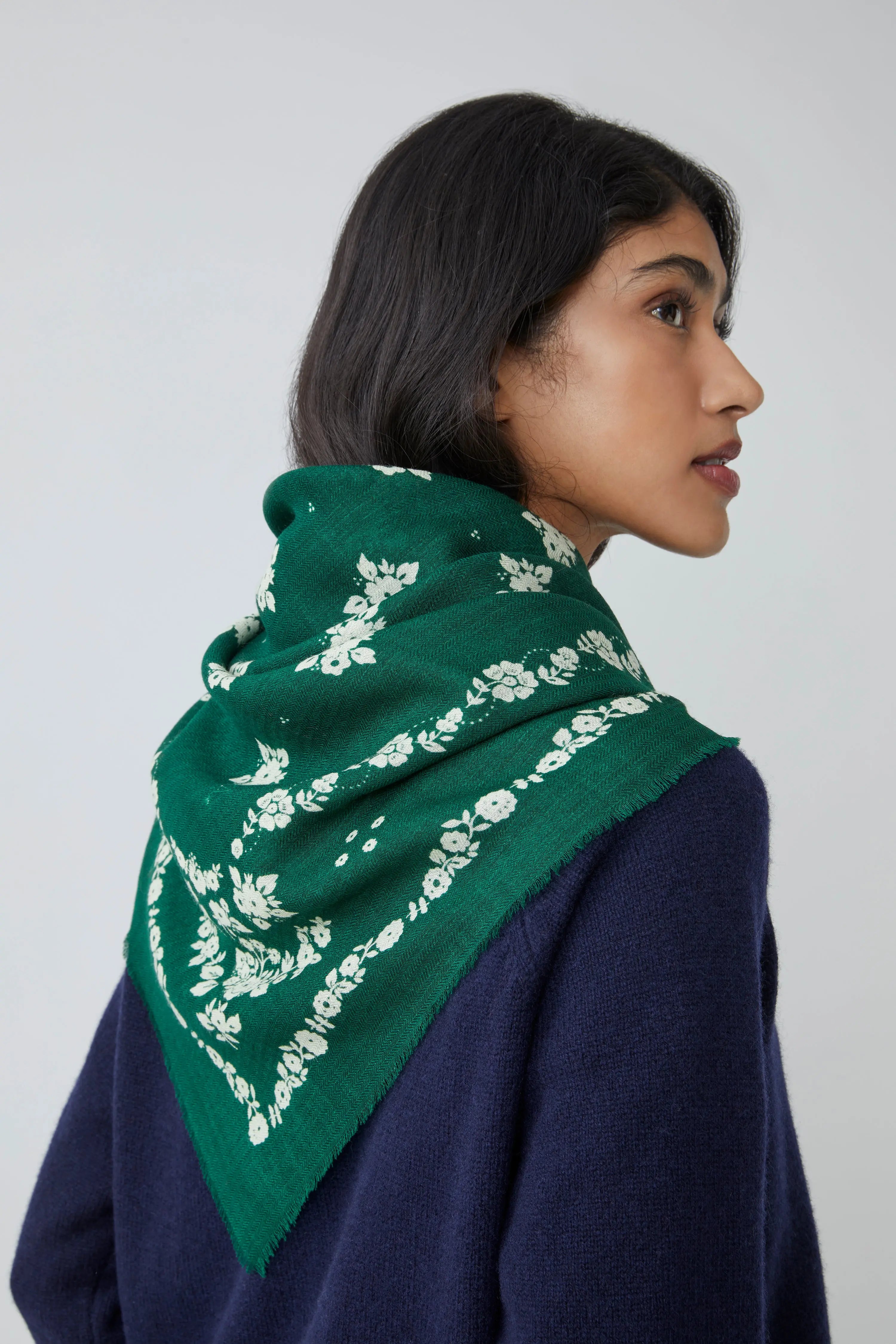 Foulard London N°797 British Green