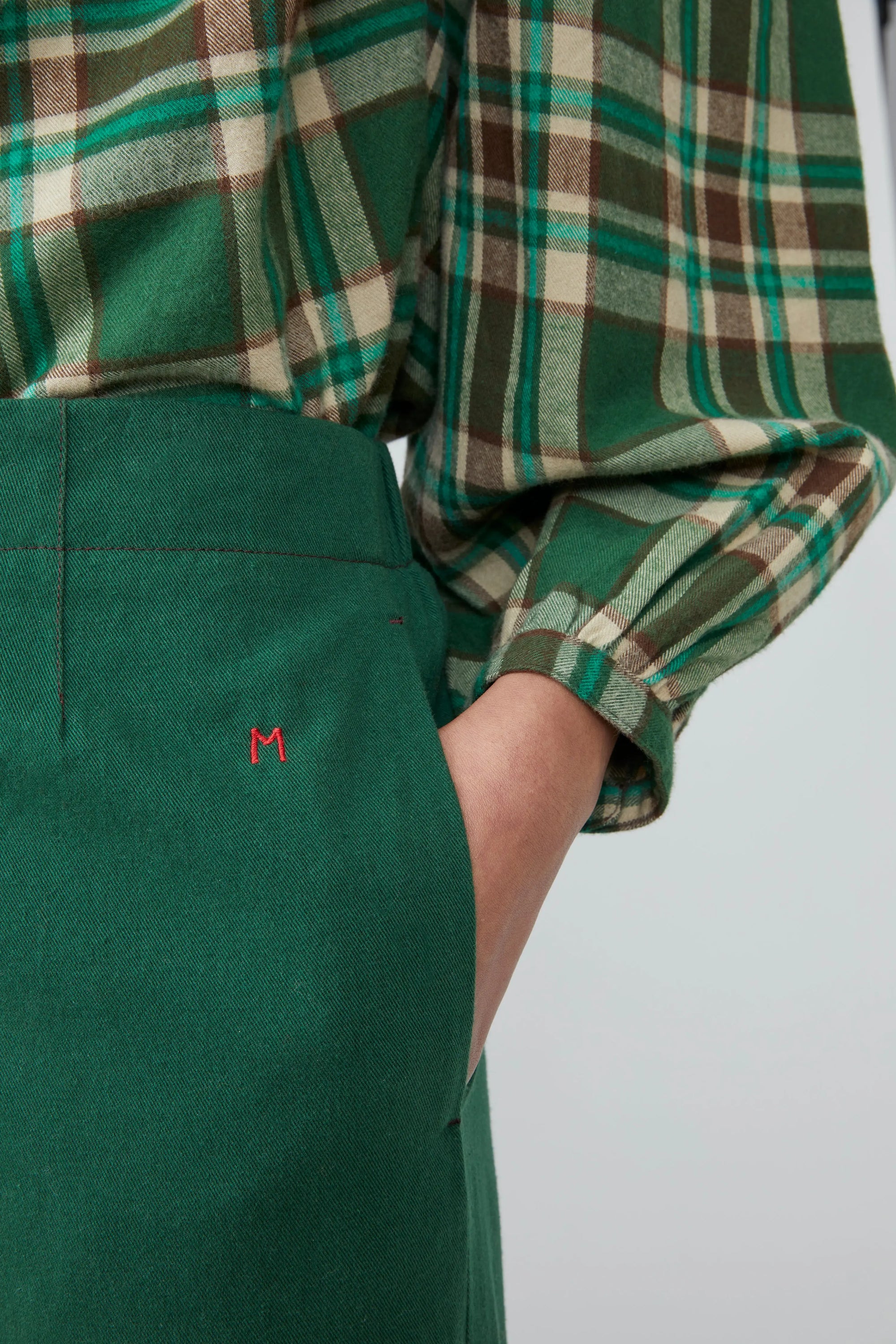 Pantalon Pio N°786 British Green - Moismont