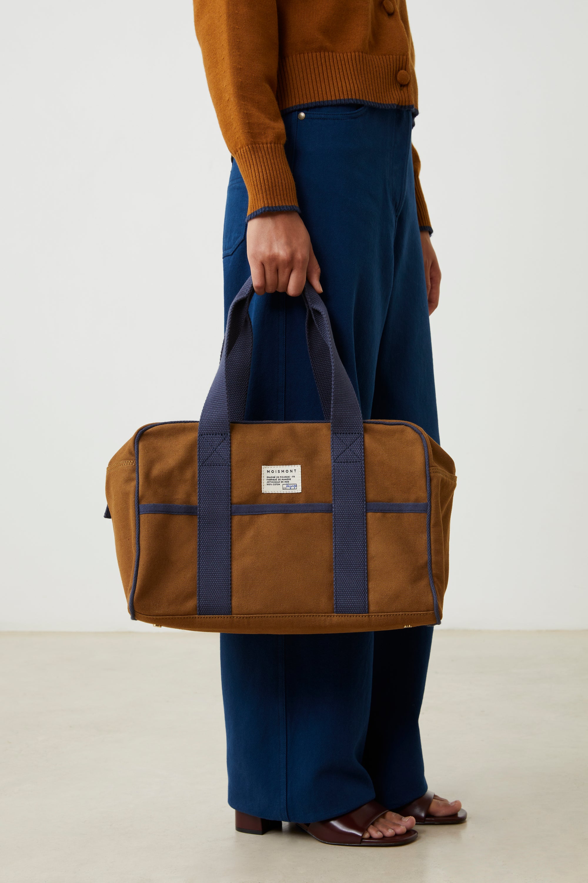 Small Weekend Bag No.47 Canva Khaki