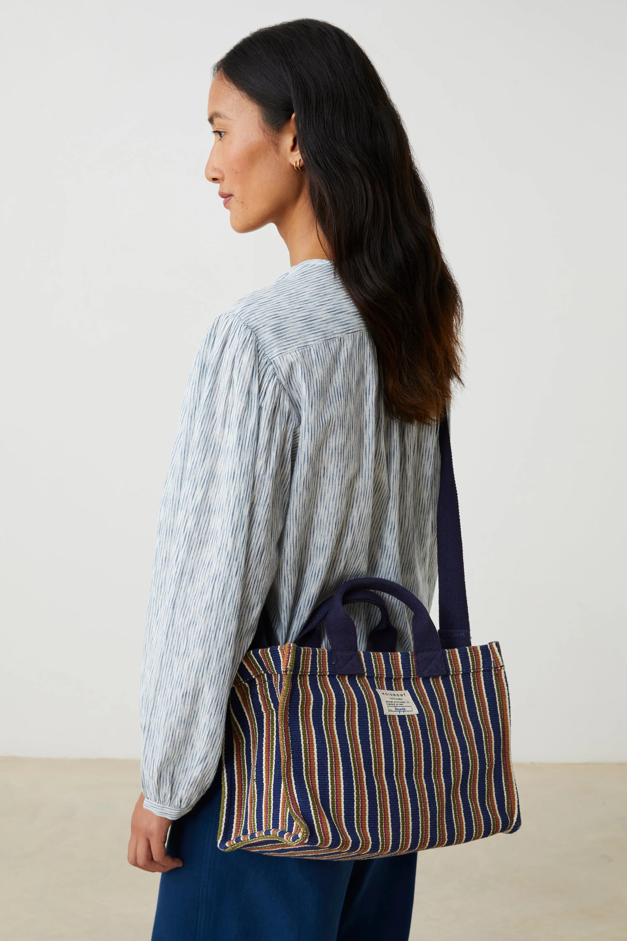 Mini tote bag N°45 Roma Midnight Blue