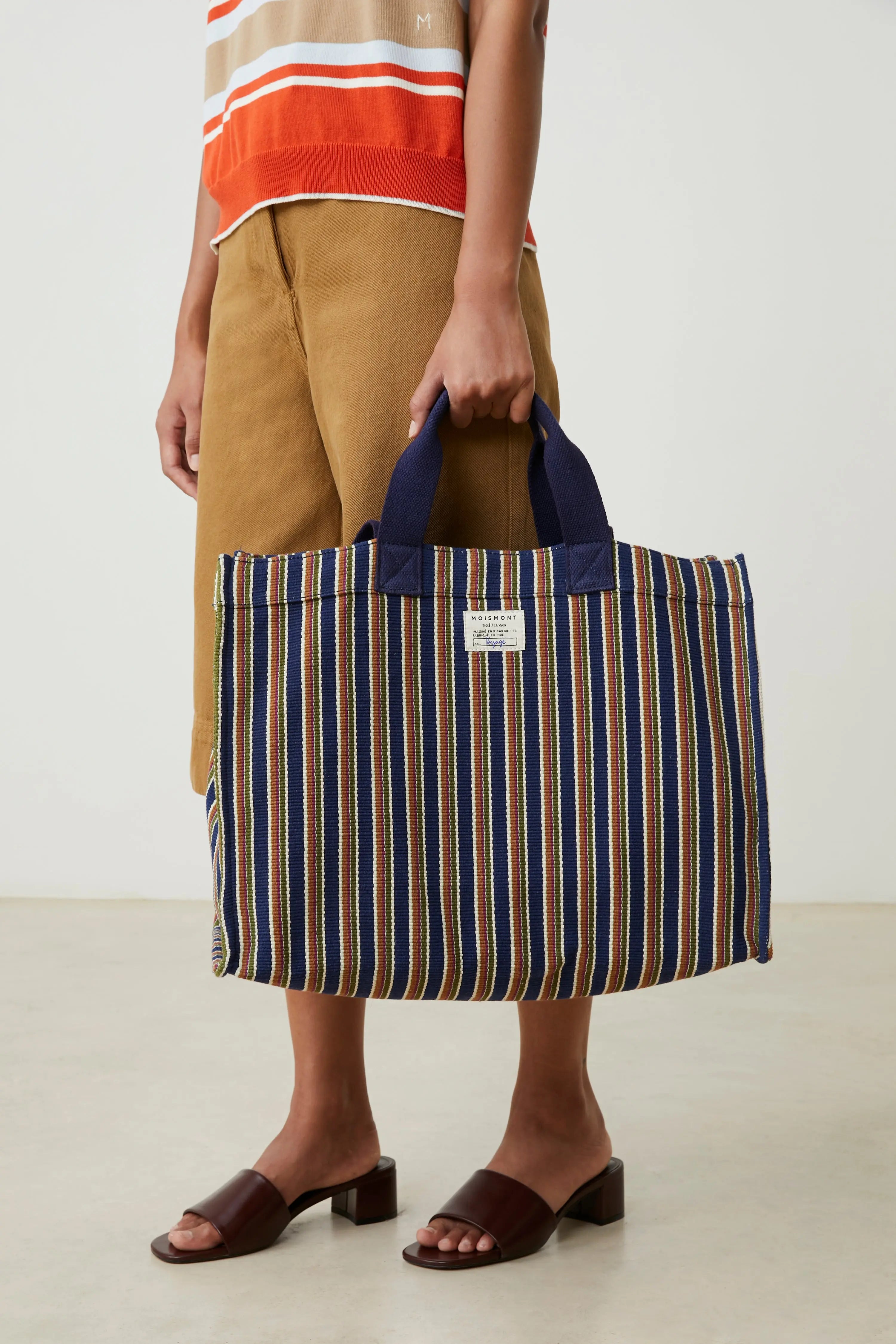 Cabas N°46 Roma Midnight Blue - Moismont