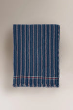 Plaid Laine N°80 Navy Blue