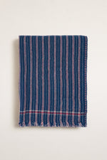 Neo Bony Throw Blanket No.80 Navy Blue