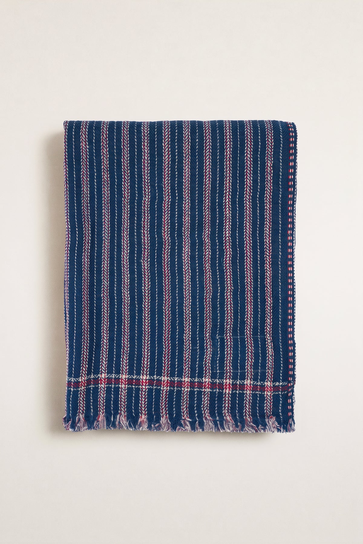 Neo Bony Throw Blanket No.80 Navy Blue