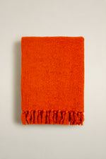 Plaid Laine N°83 Terracotta/Violette