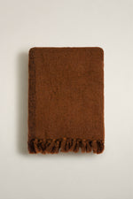 Plaid Laine N°83 Coffee/Blue