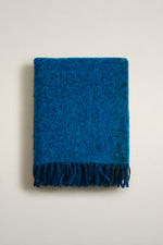 Plaid Laine N°83 Blue Worker