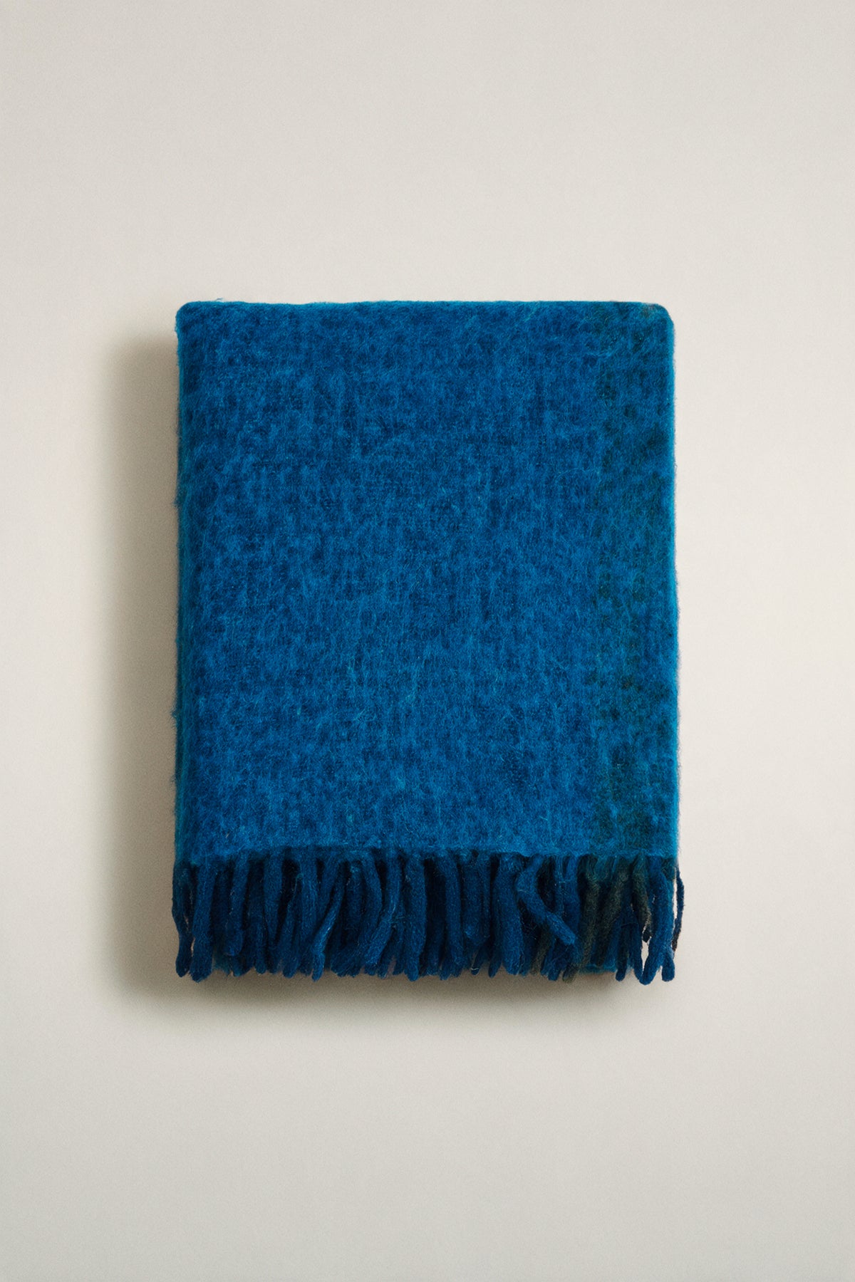 Plaid Laine N°83 Blue Worker