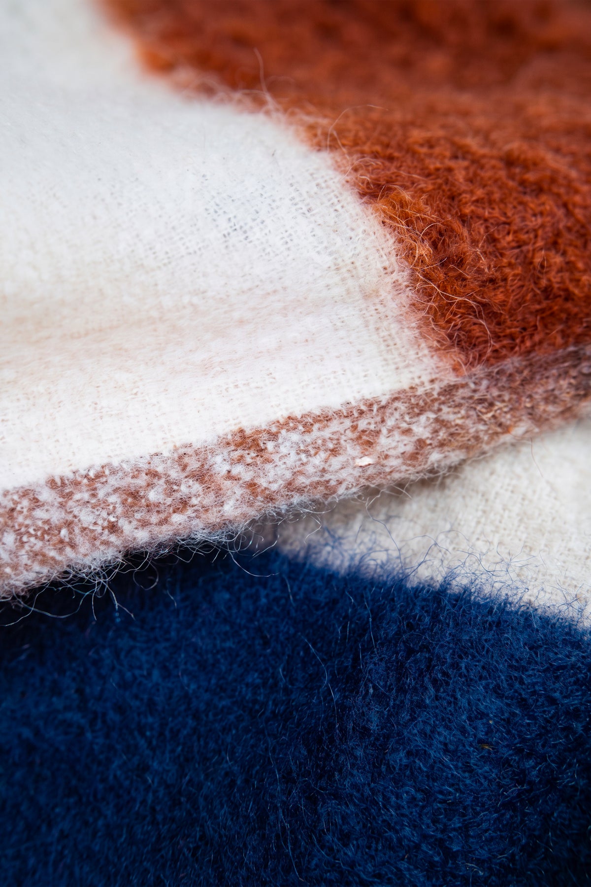 Jori Throw Blanket No. 83 Navy Blue