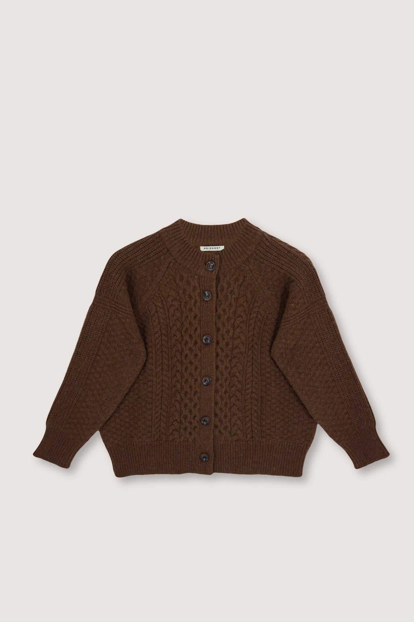 Cardigan Hortense N°205 Mocha - Moismont