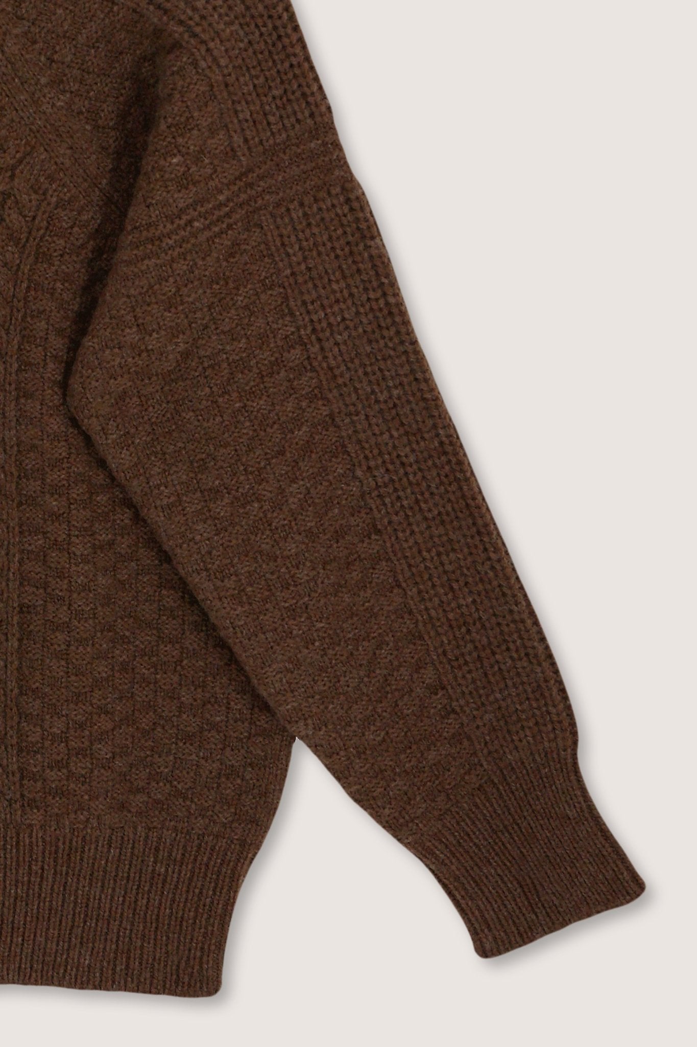 Cardigan Hortense N°205 Mocha - Moismont