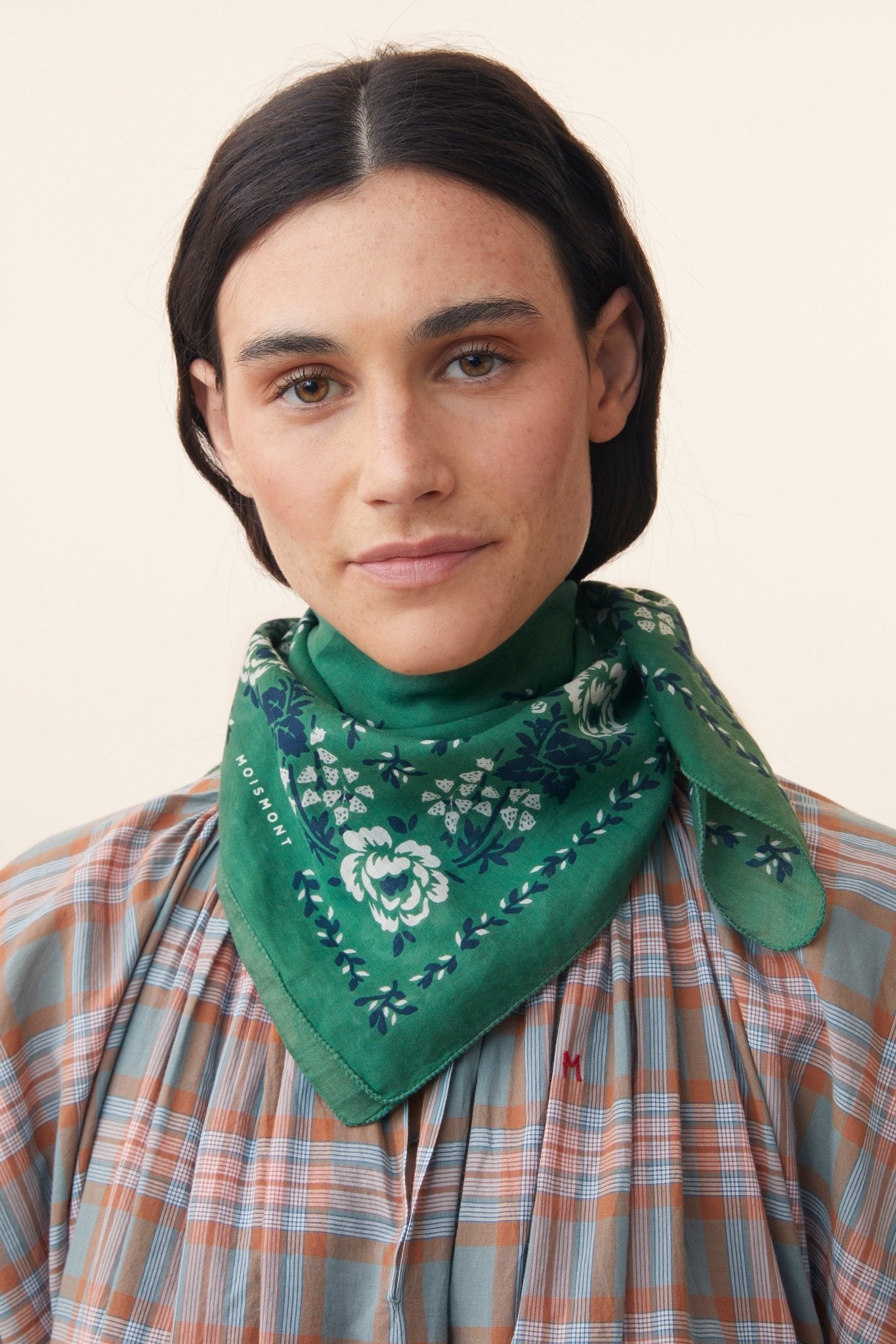 Foulard N°652 Bottle Green - Moismont