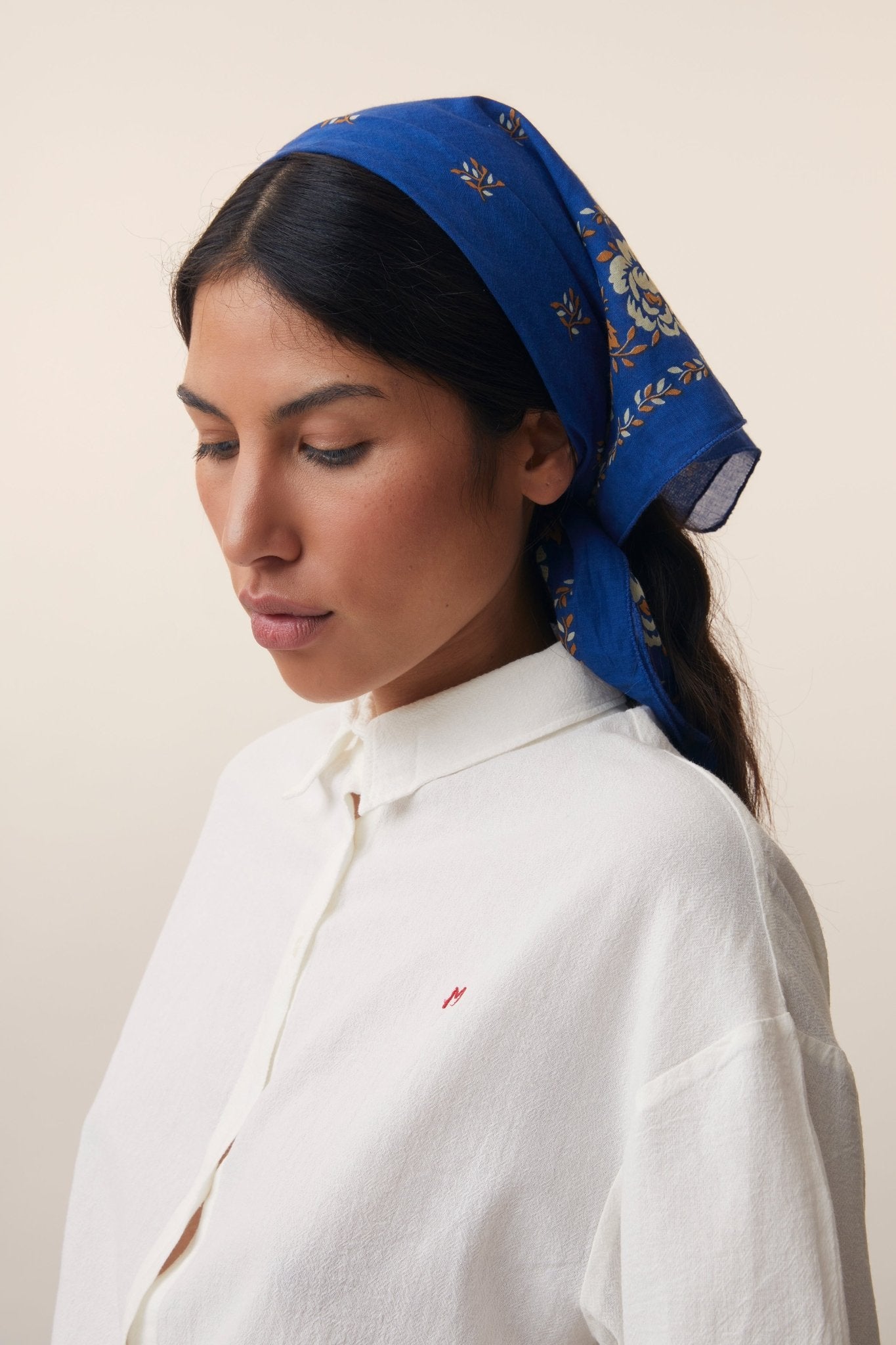 Foulard N°652 Royal Blue - Moismont