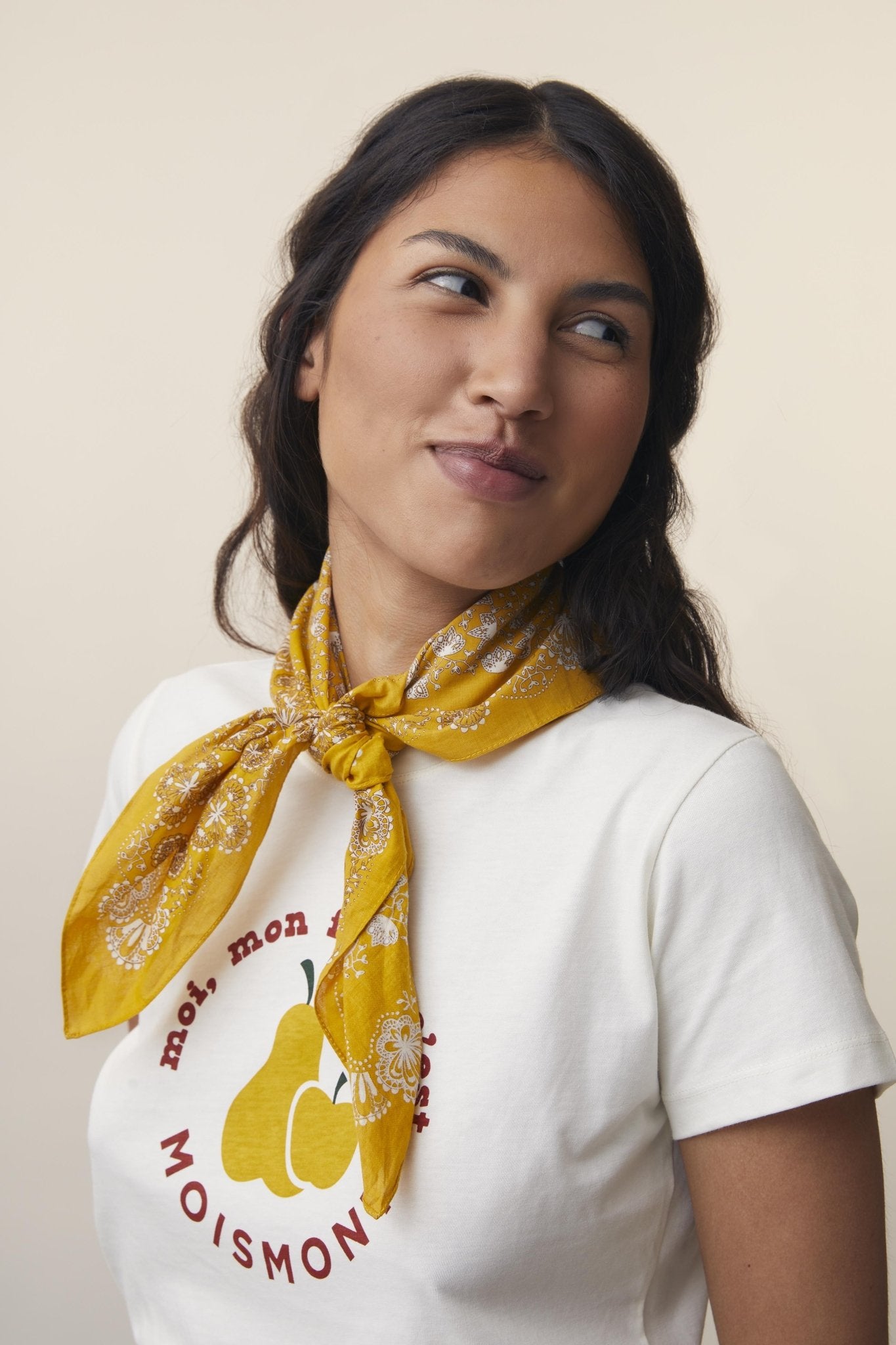 Foulard N°675 Holi Yellow - Moismont