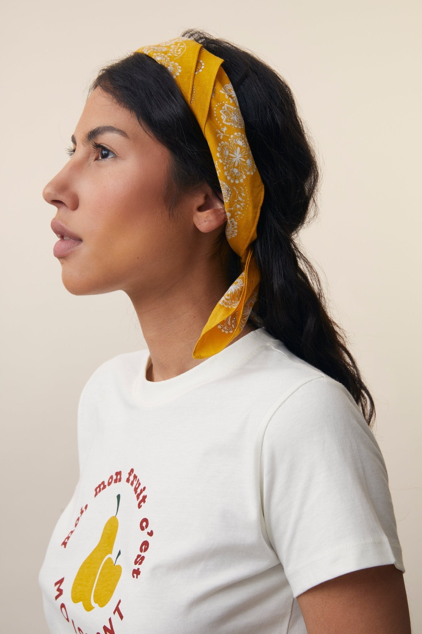 Foulard N°675 Holi Yellow - Moismont