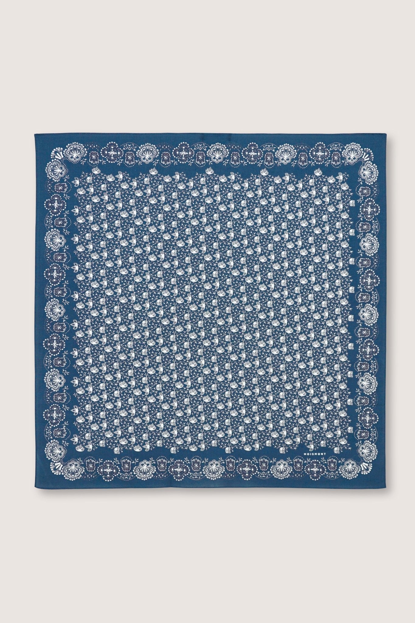 Foulard N°675 Navy Blue - Moismont