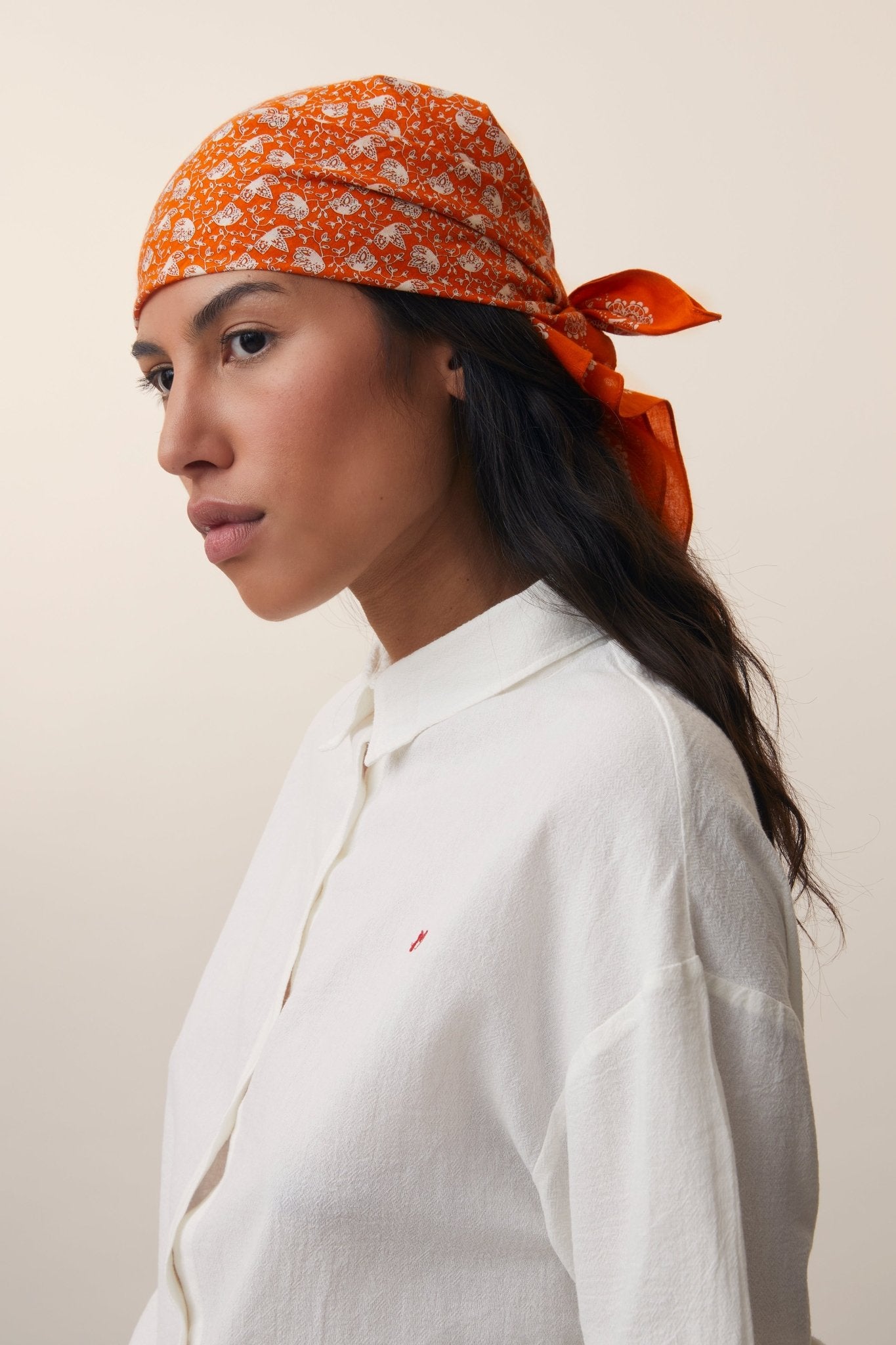 Foulard N°675 Orange - Moismont